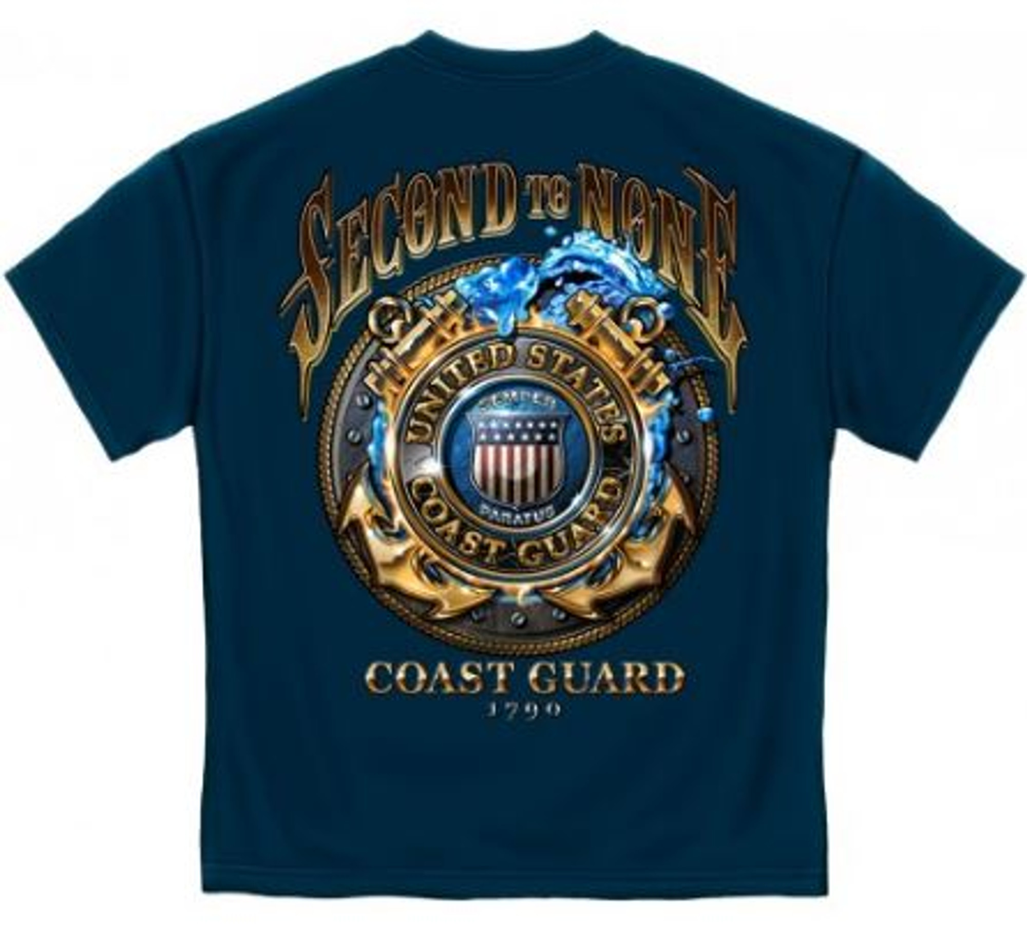 US Coast Guard "Second To None" T-Shirt