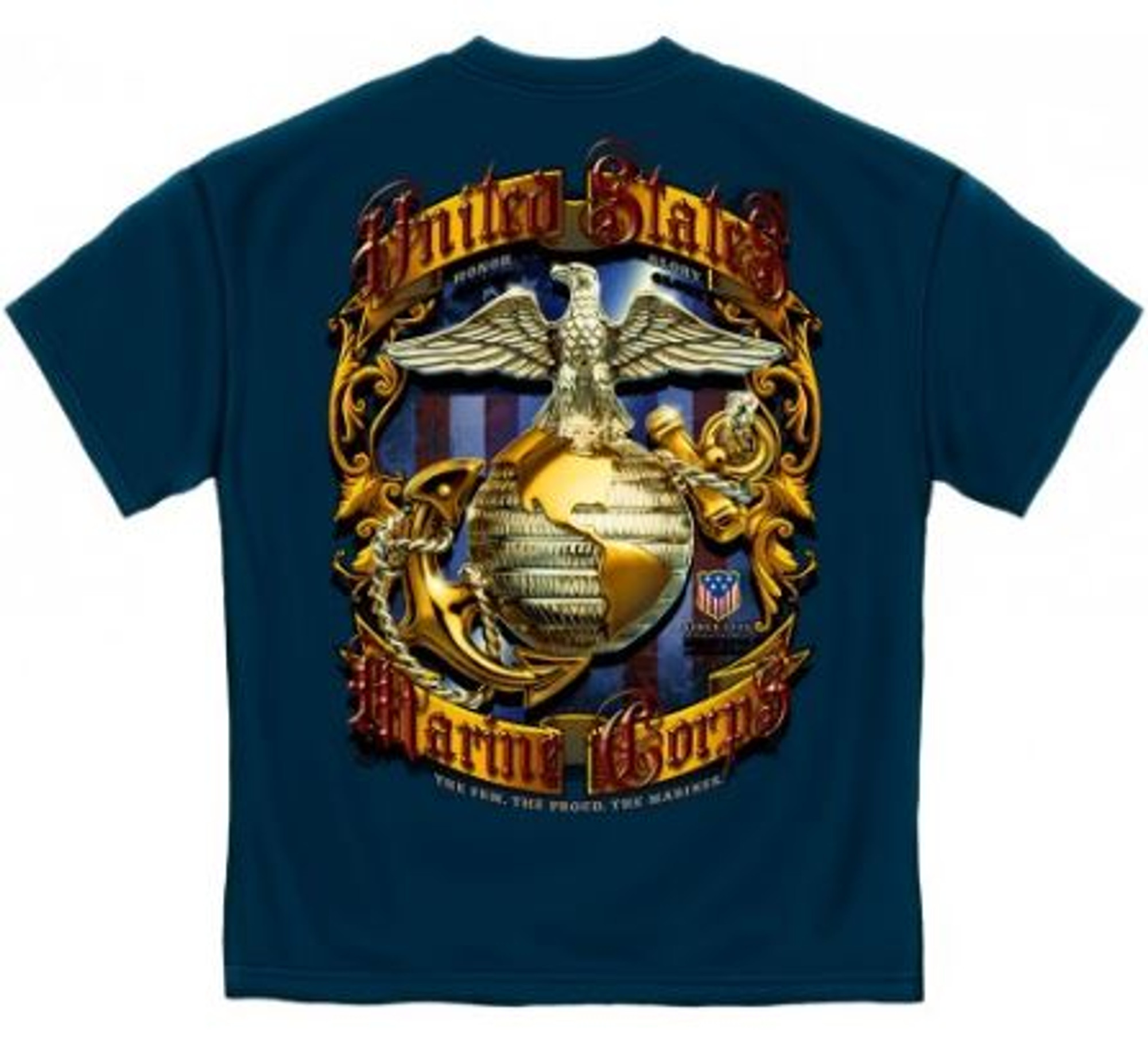 USMC "Traditional Foil" T-Shirt