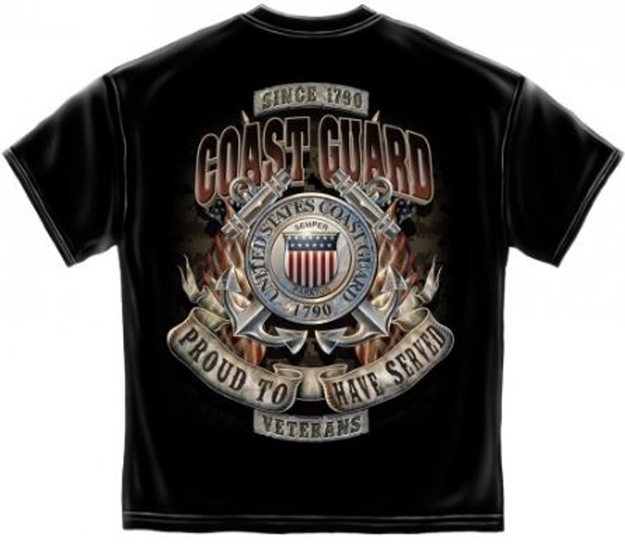 US Coast Guard "Proud To Have Served" T-Shirt