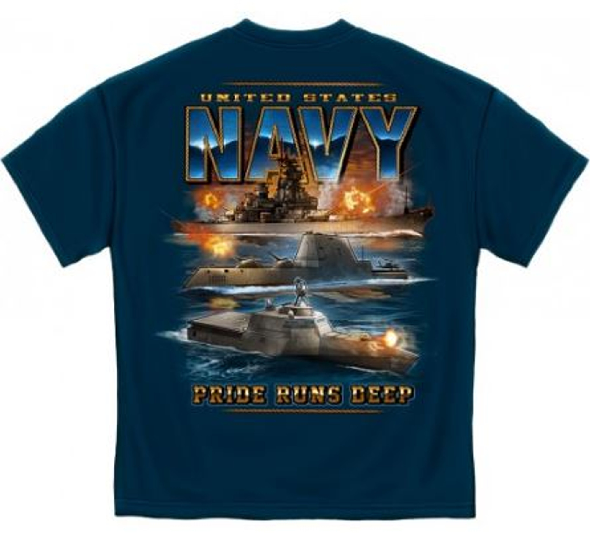 US Navy "Pride Runs Deep" T-Shirt