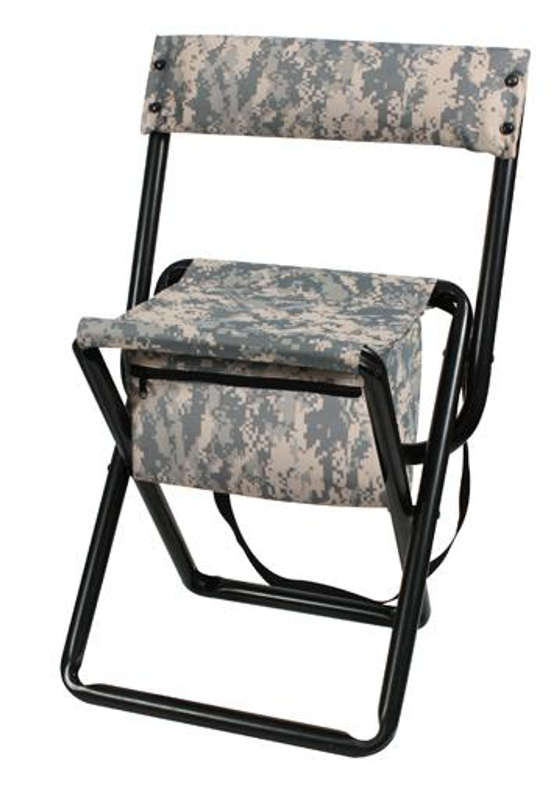 Rothco Deluxe Folding Stool With Pouch - ACU