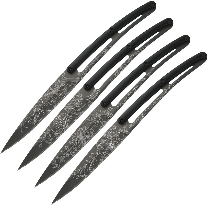 Bistro Steak Knife Set Blossom