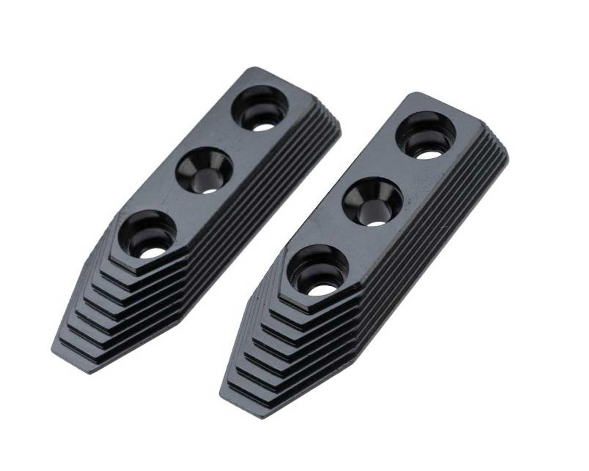 Maxx Model CNC Aluminum Barrel Screw Support for VFC SCAR Airsoft AEGs (Model: Style B / Black)