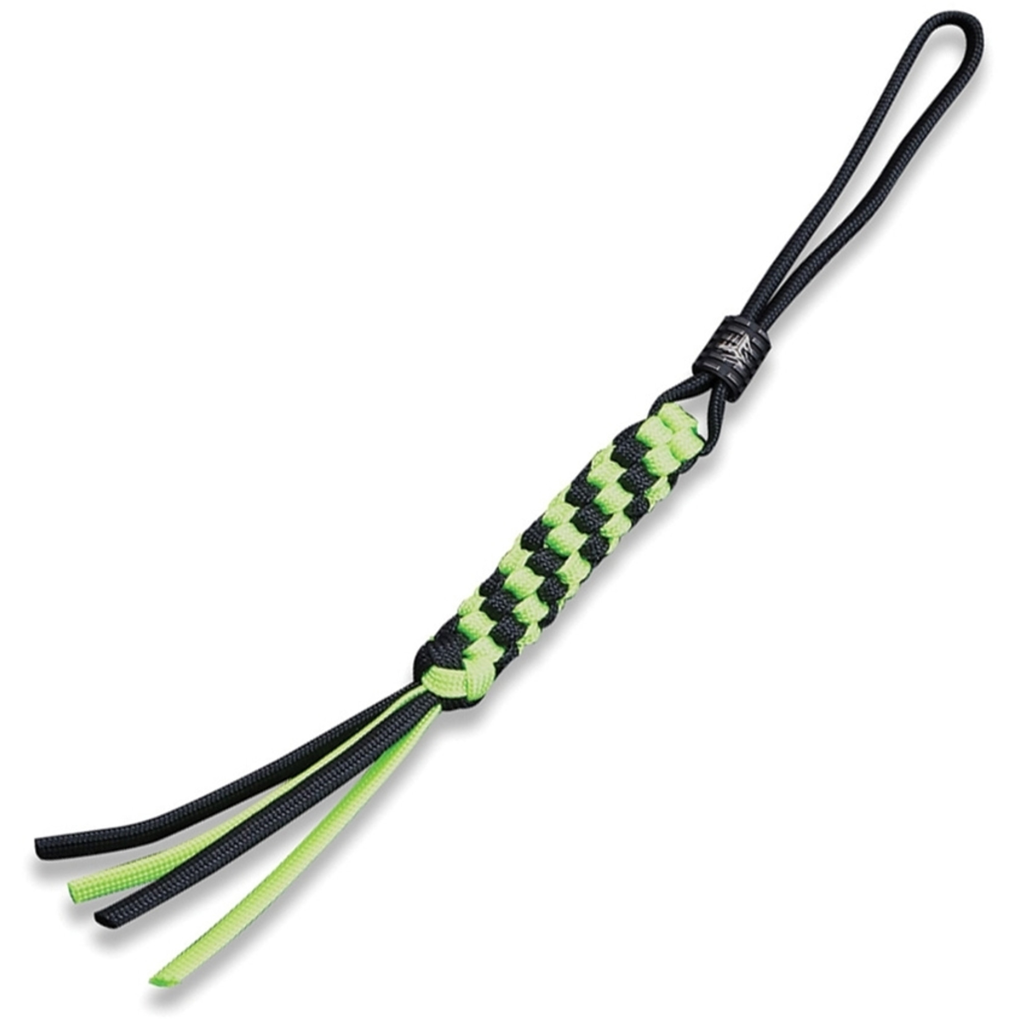 Paracord Lanyard Grn/Blk