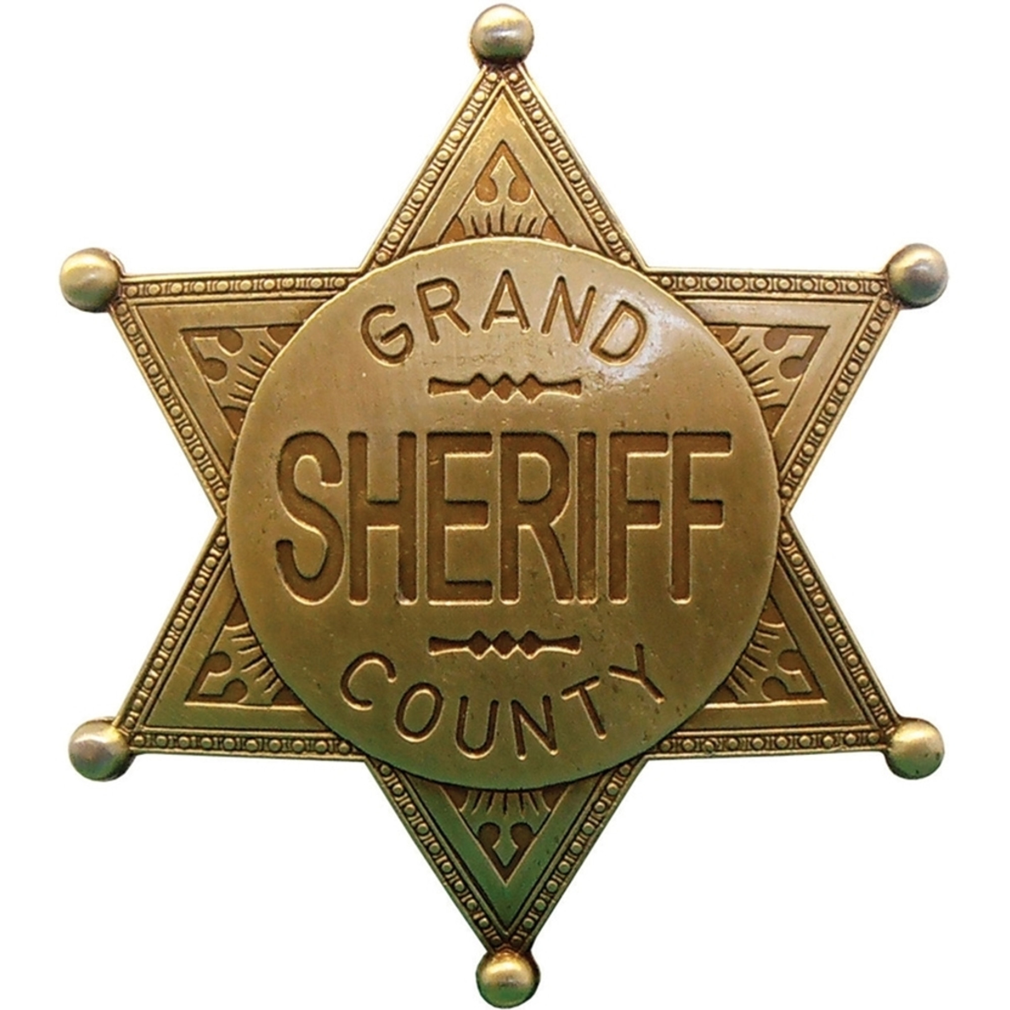 Grand County Sheriff Badge DX113L - Hero Outdoors