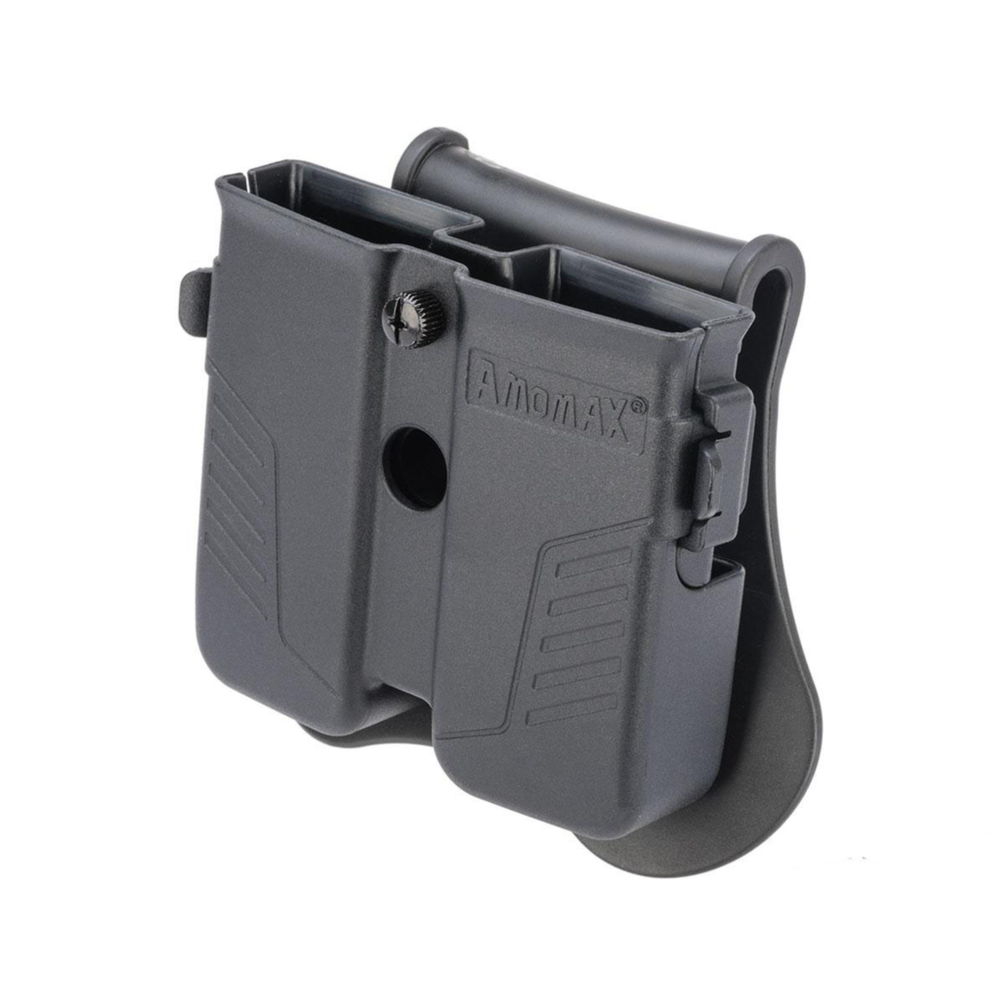 Cytac Universal Hardshell Double Magazine Holster (Mount: Paddle Attachment)