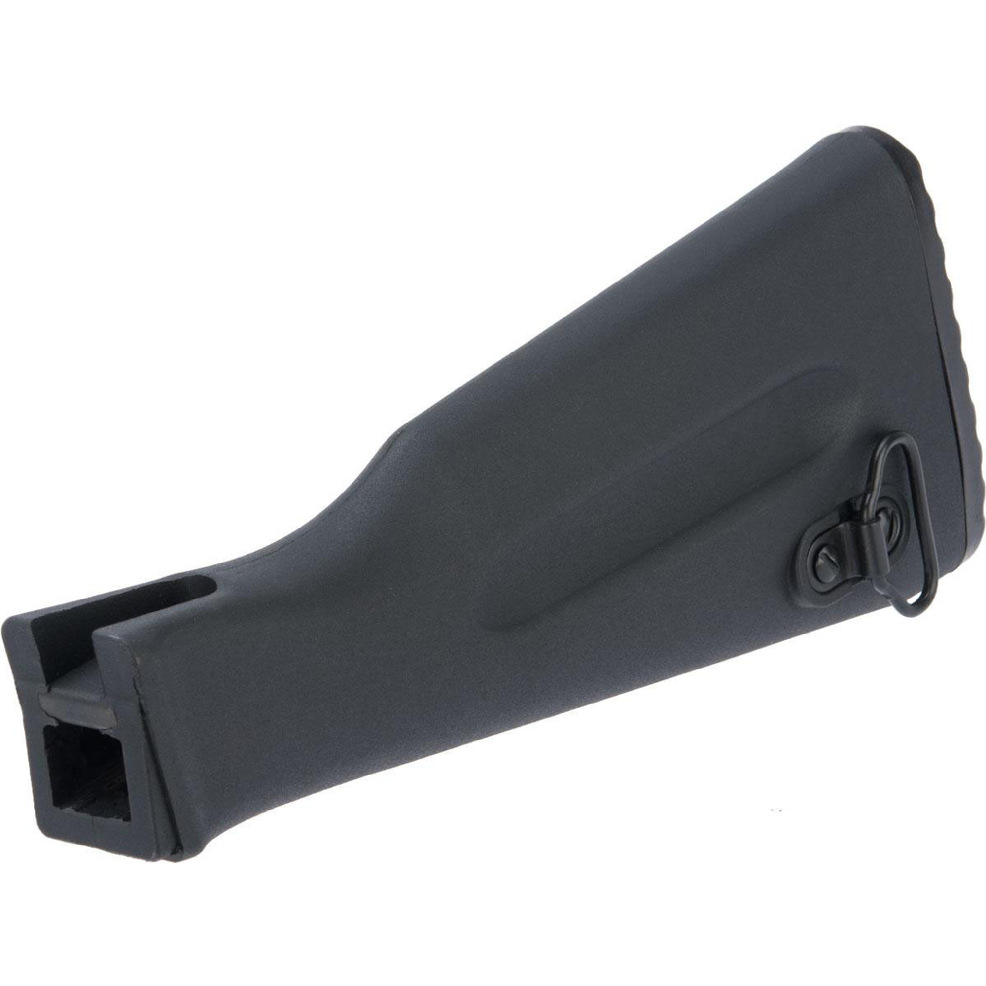 LCT Airsoft Polymer Stock for AK Series Airsoft Rifles (Color: Black)