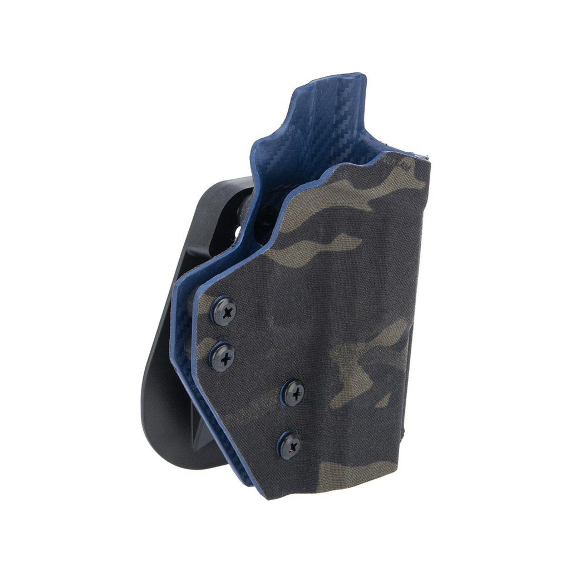 QVO Tactical "Secondary" OWB Kydex Holster for EMG Archon Type B Series (Color: Multicam Black)
