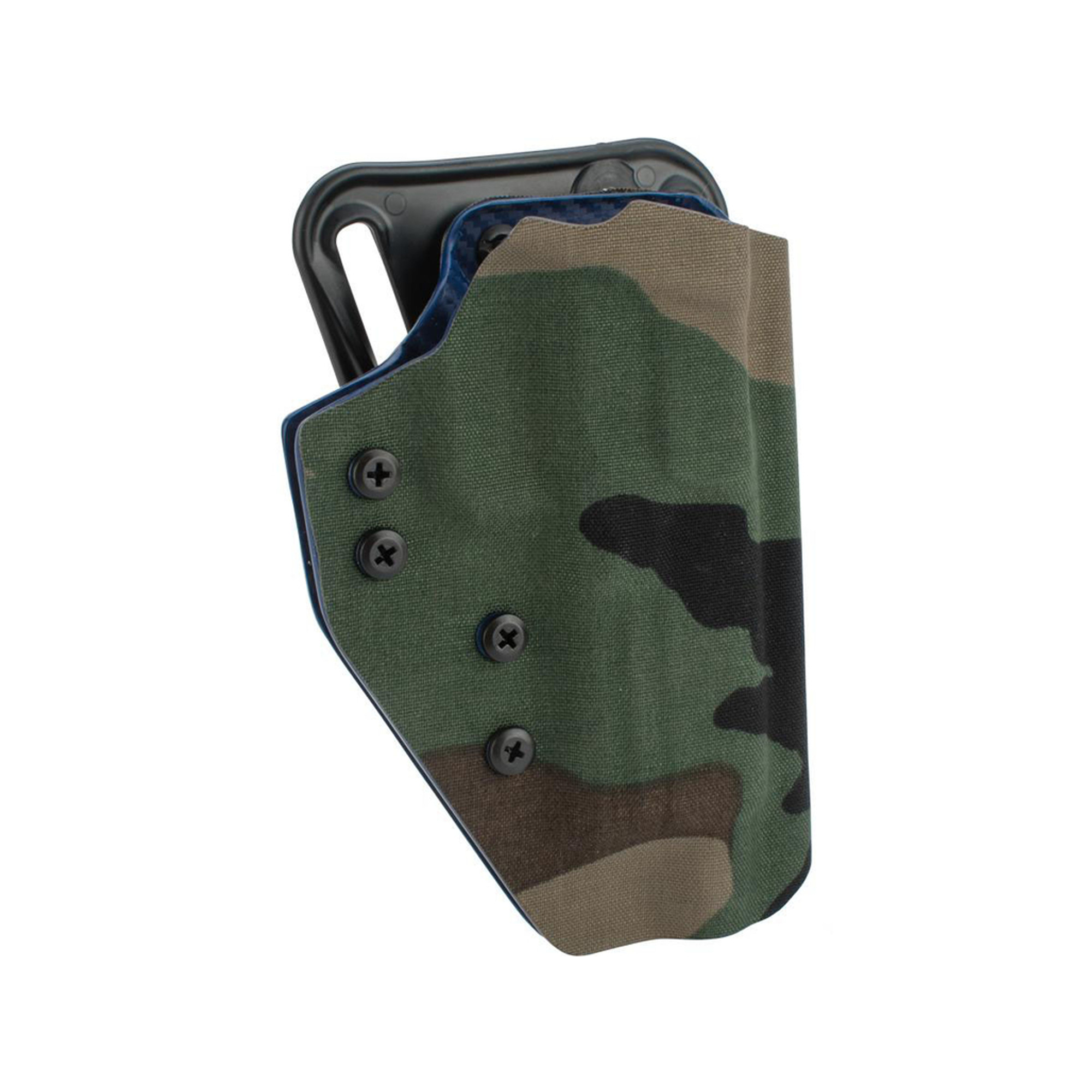 QVO Tactical "Secondary" OWB Kydex Holster for EMG SAI BLU Series (Color: Woodland)