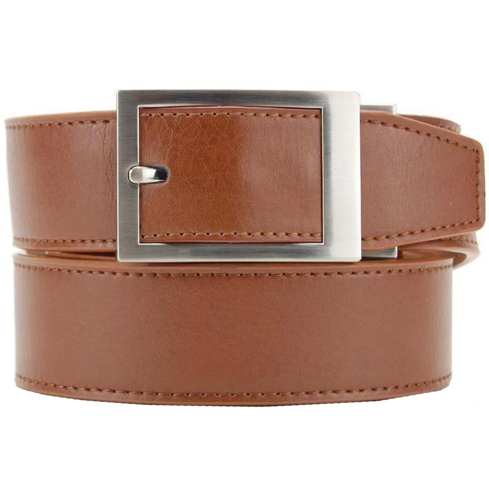 NexBelt PreciseFit "Classic" Micro Adjustment Ratcheting Leather Dress Belt (Color: Walnut w/ Chrome Buckle) NexBelt PreciseFit "Classic" Micro Adjustment Ratcheting Leather Dress Belt (Color: Walnut w/ Chrome Buckle)