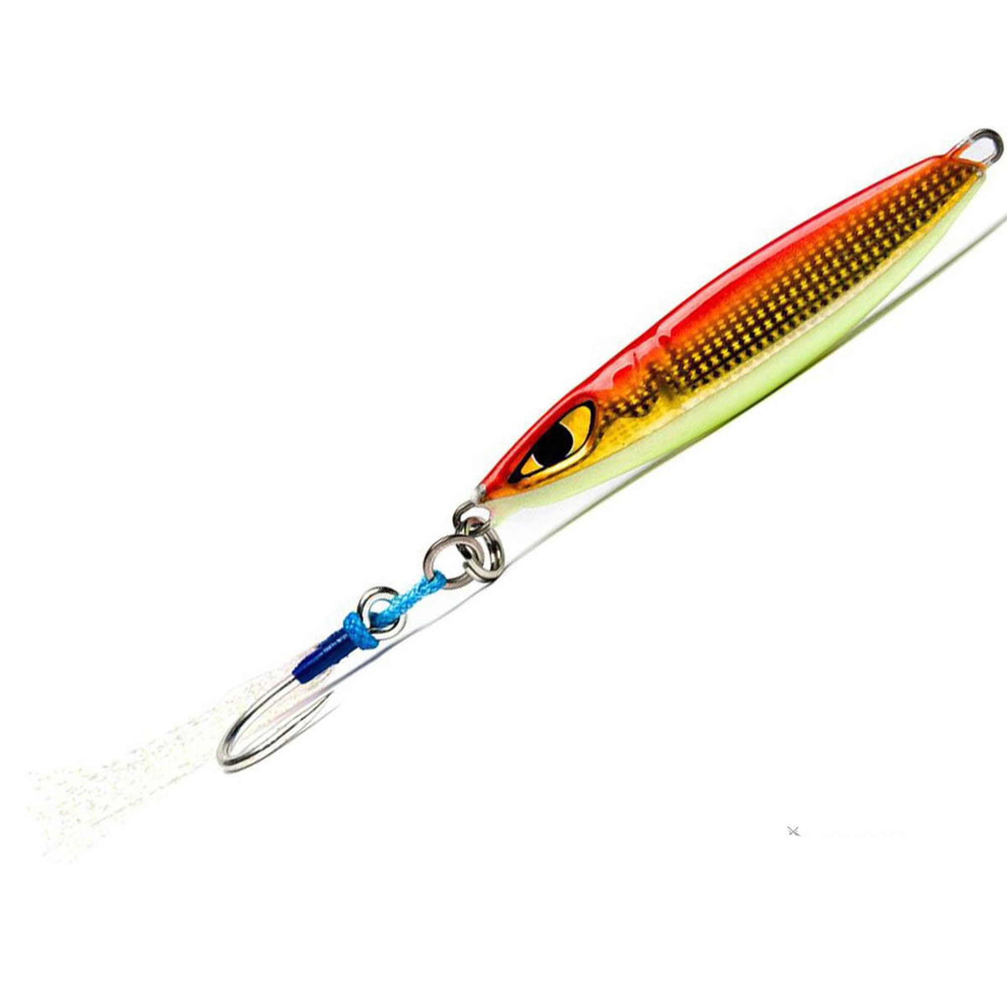 Mustad "Zippy Jig" Long Distance Casting Fishing Lure (Color: Orange Gold / 60g)