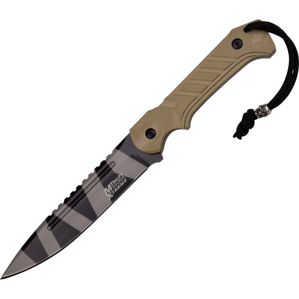 Fixed Blade Urban Camo Tan