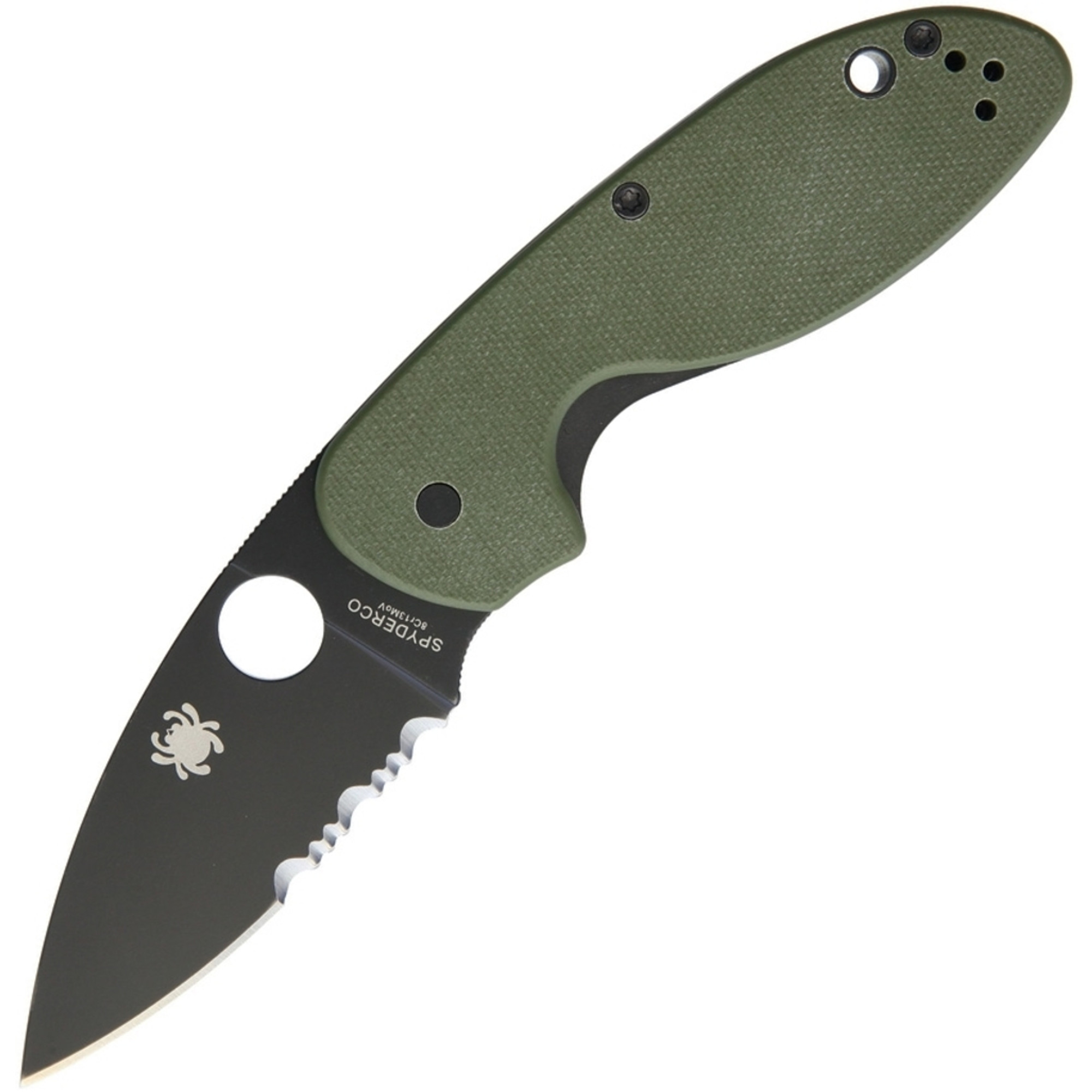 Efficient Linerlock Green SC216GPSGRBK