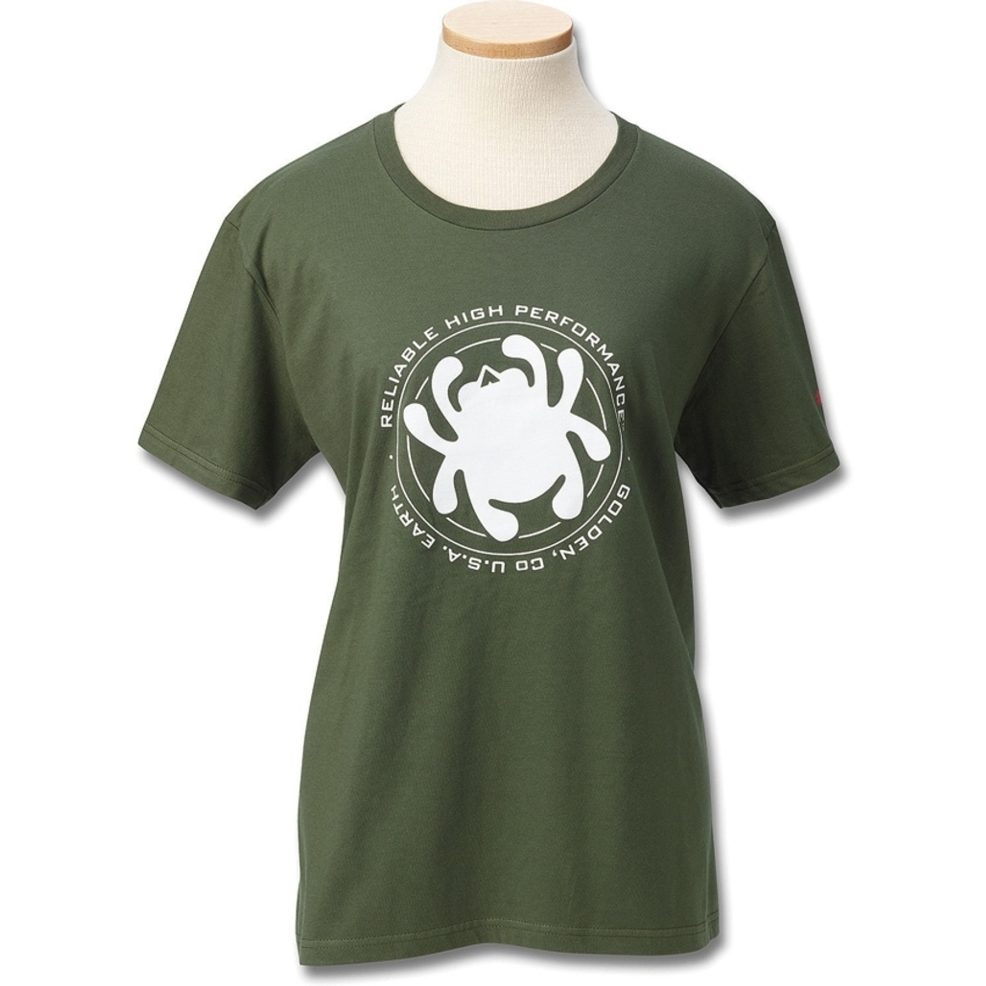 Womens T-Shirt Green Bug XL