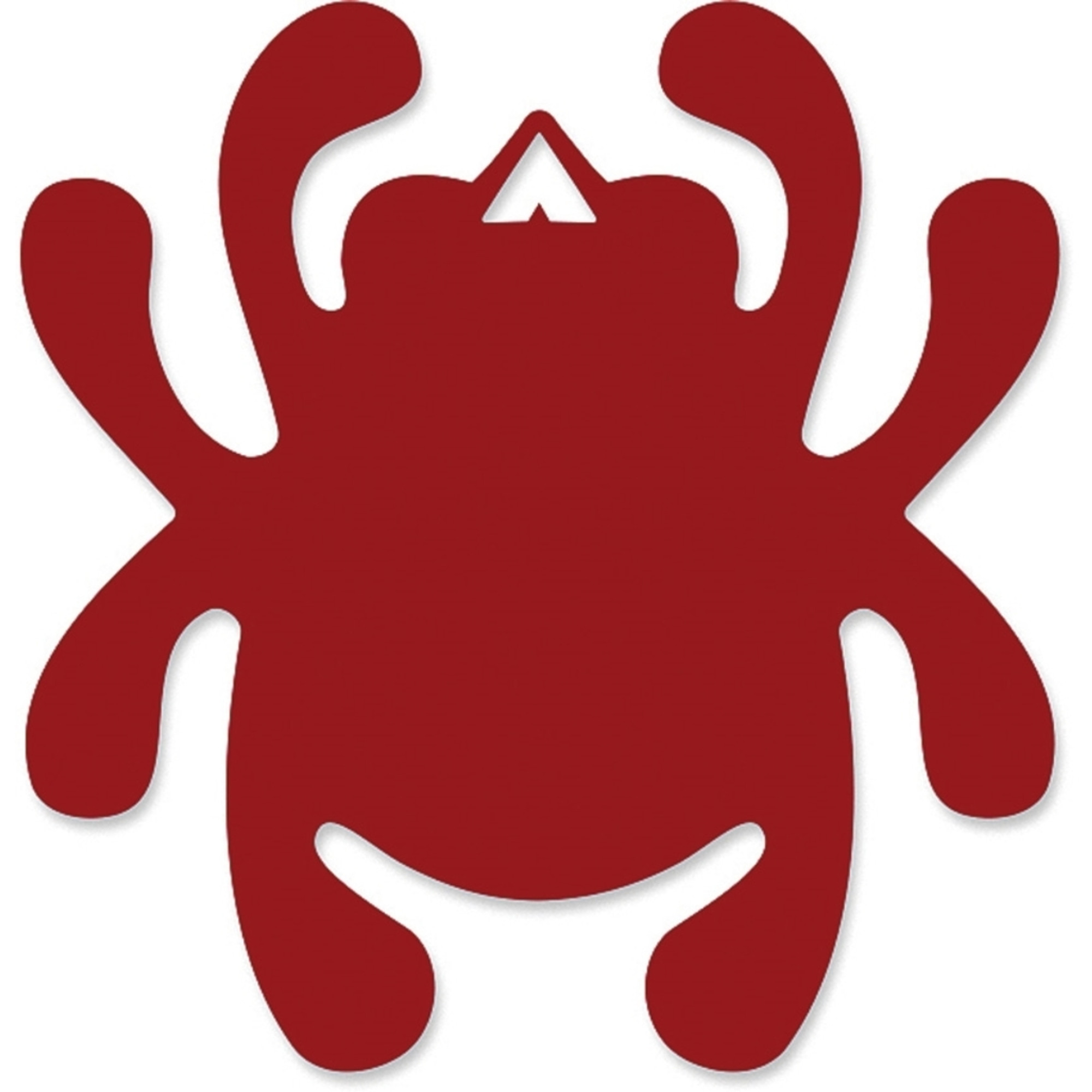 Mirror Bug Decal Red