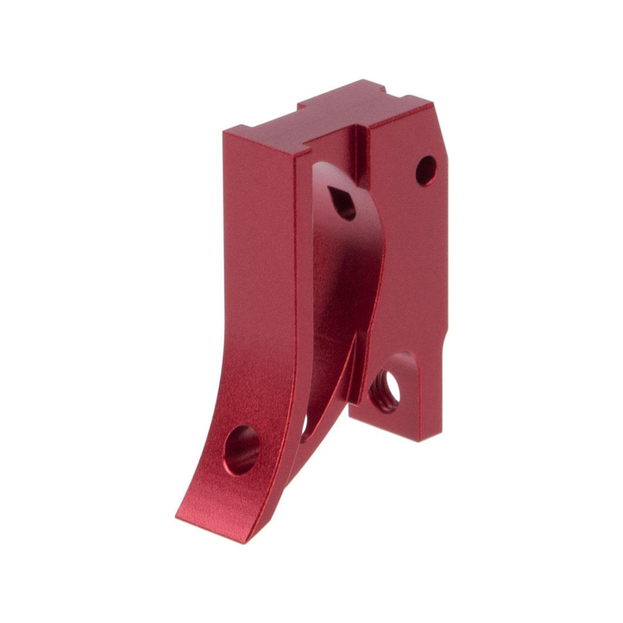 Airsoft Masterpiece EDGE Aluminum Trigger for Hi-CAPA / 1911 Gas Blowback Airsoft Pistols - Type 2 (Color: Red)