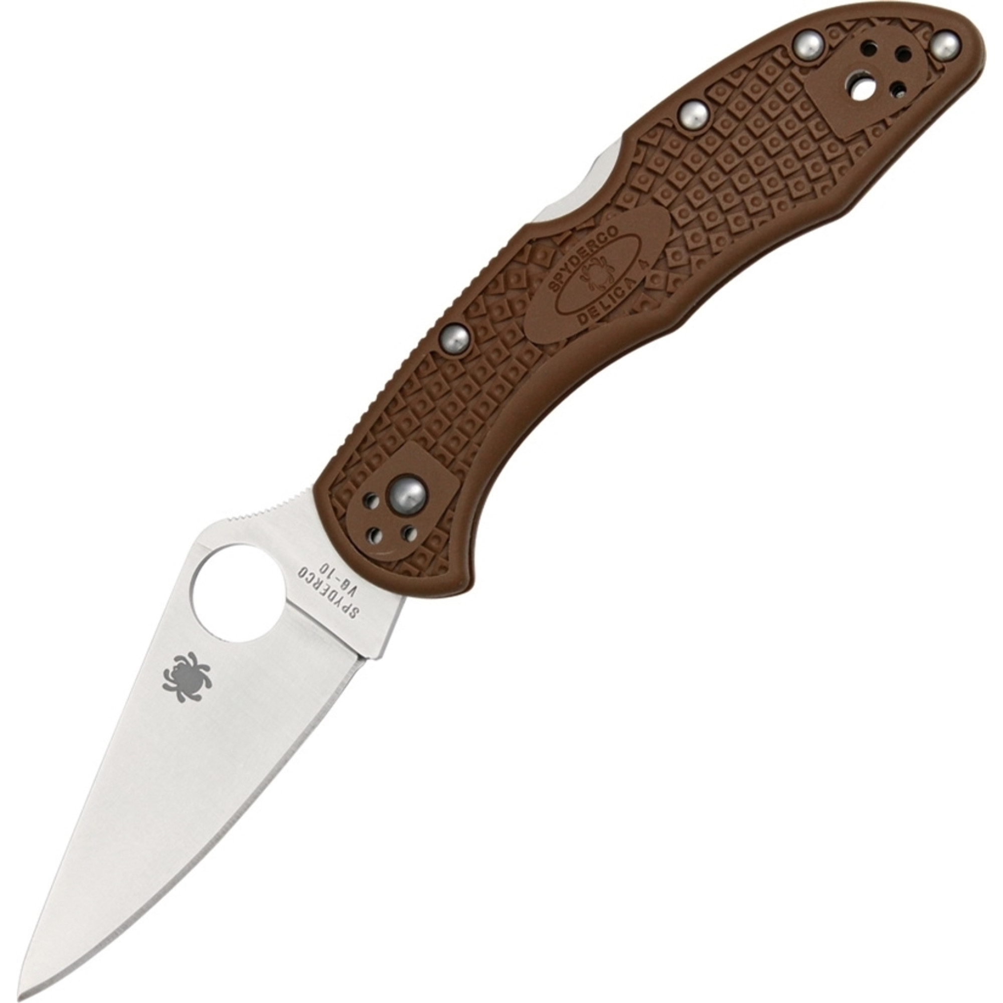 Delica Lockback Brown