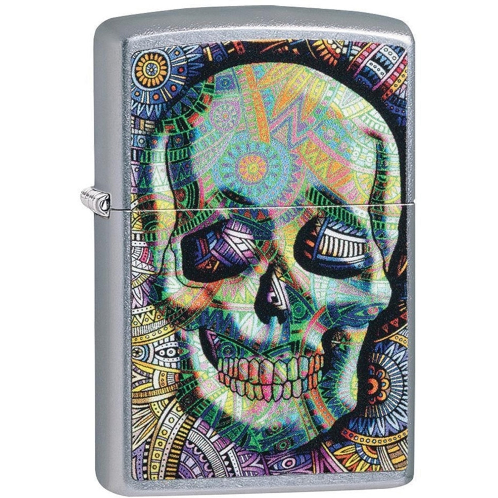 Geometric Skull Lighter