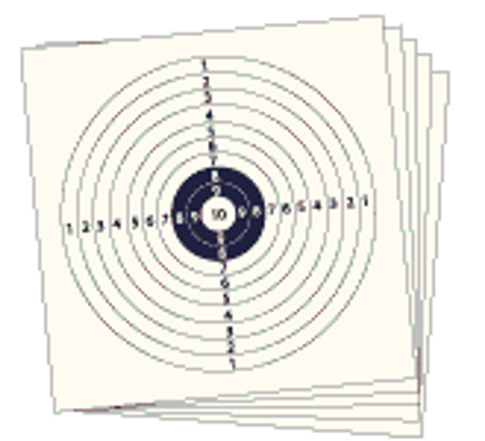 Hatsan Air Rifle Targets Set 2