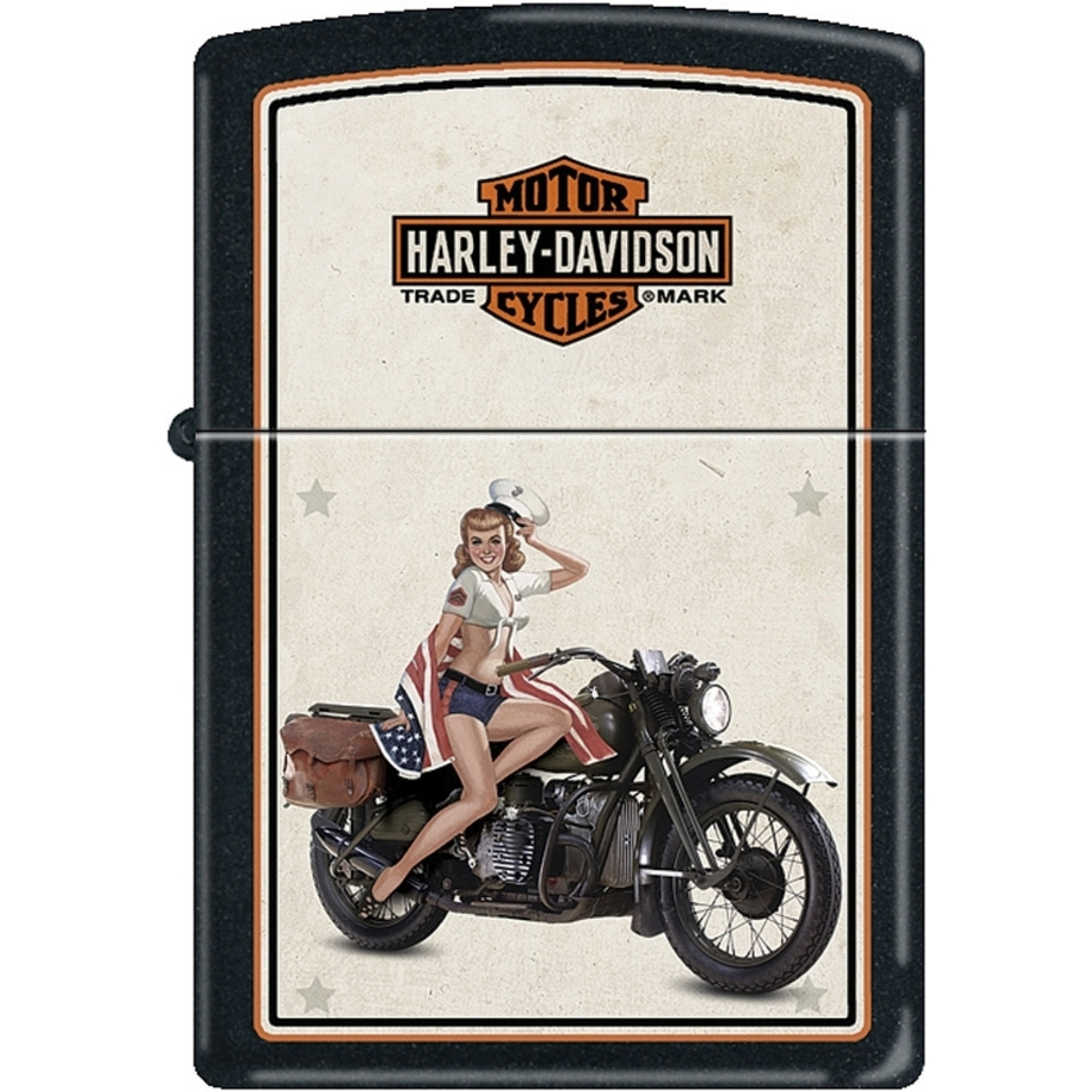 Harley US Marine Pinup