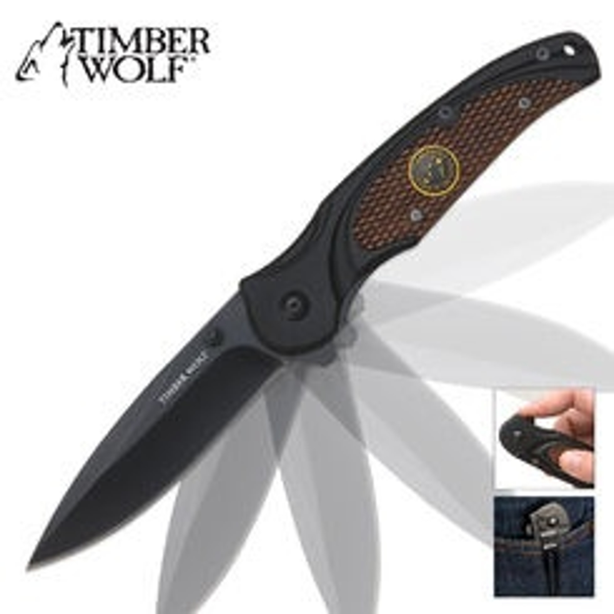 Timber Wolf Escape Assisted Opening Pocket Knife