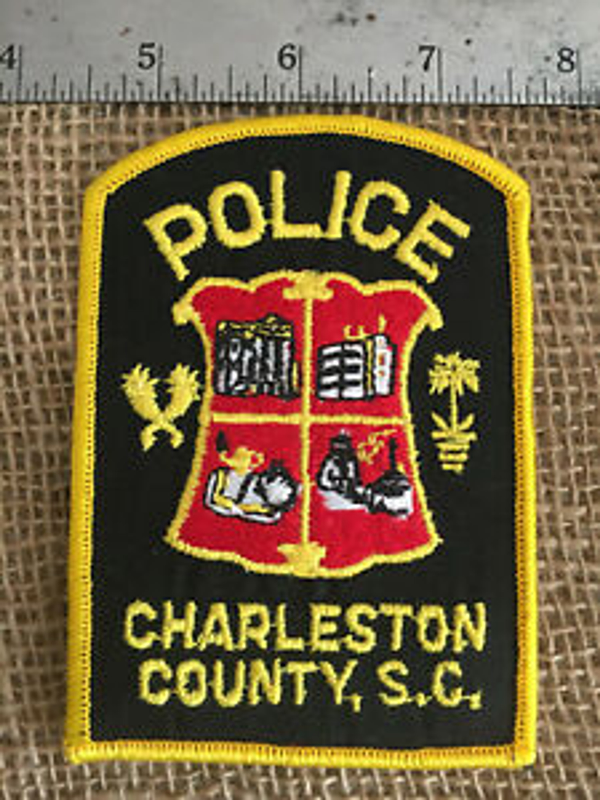 Charleston County SC Police Patch