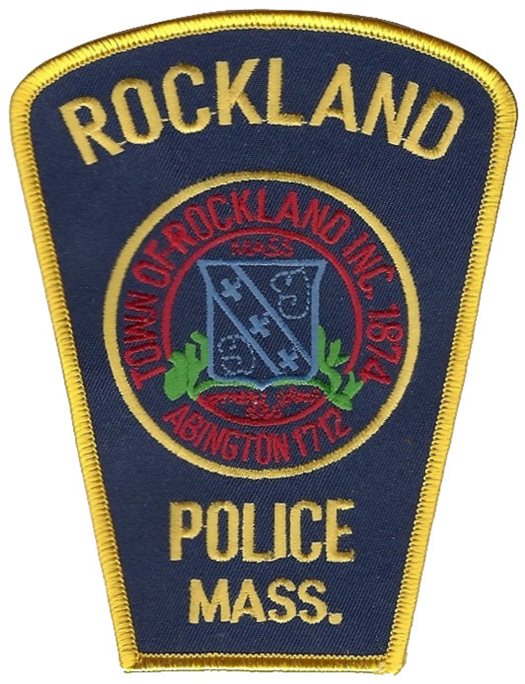 Rockland MA Police Patch