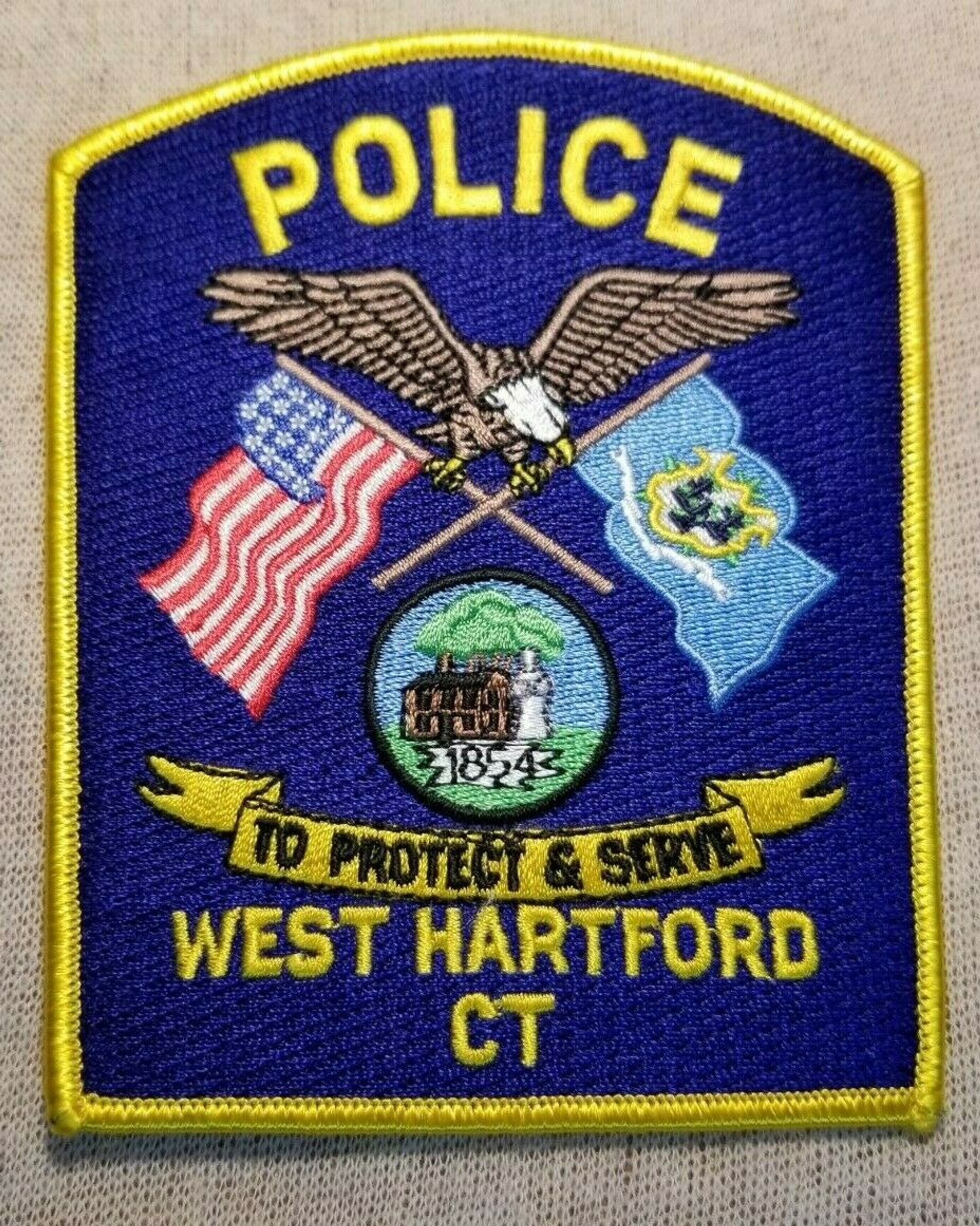 West Hartford CT Police Patch