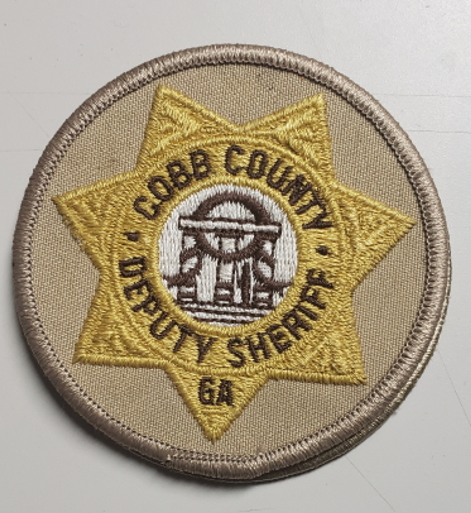 Cobb County Deputy Sheriff's Dept GA Police Patch