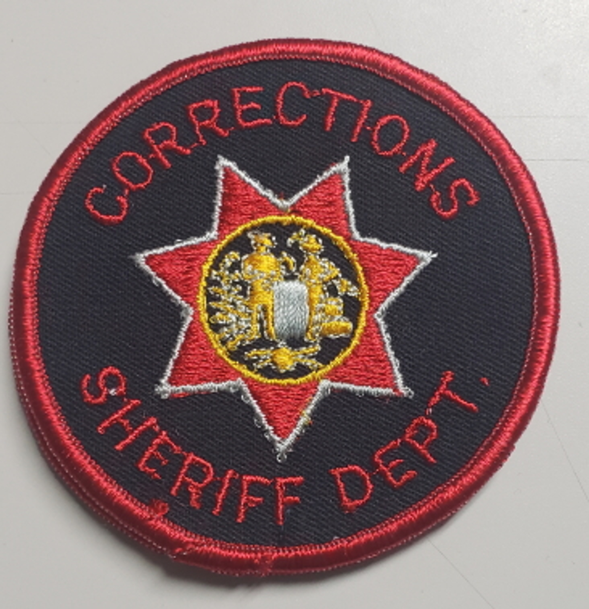 West Virginia Corrections Sheriff Dept. Police Patch