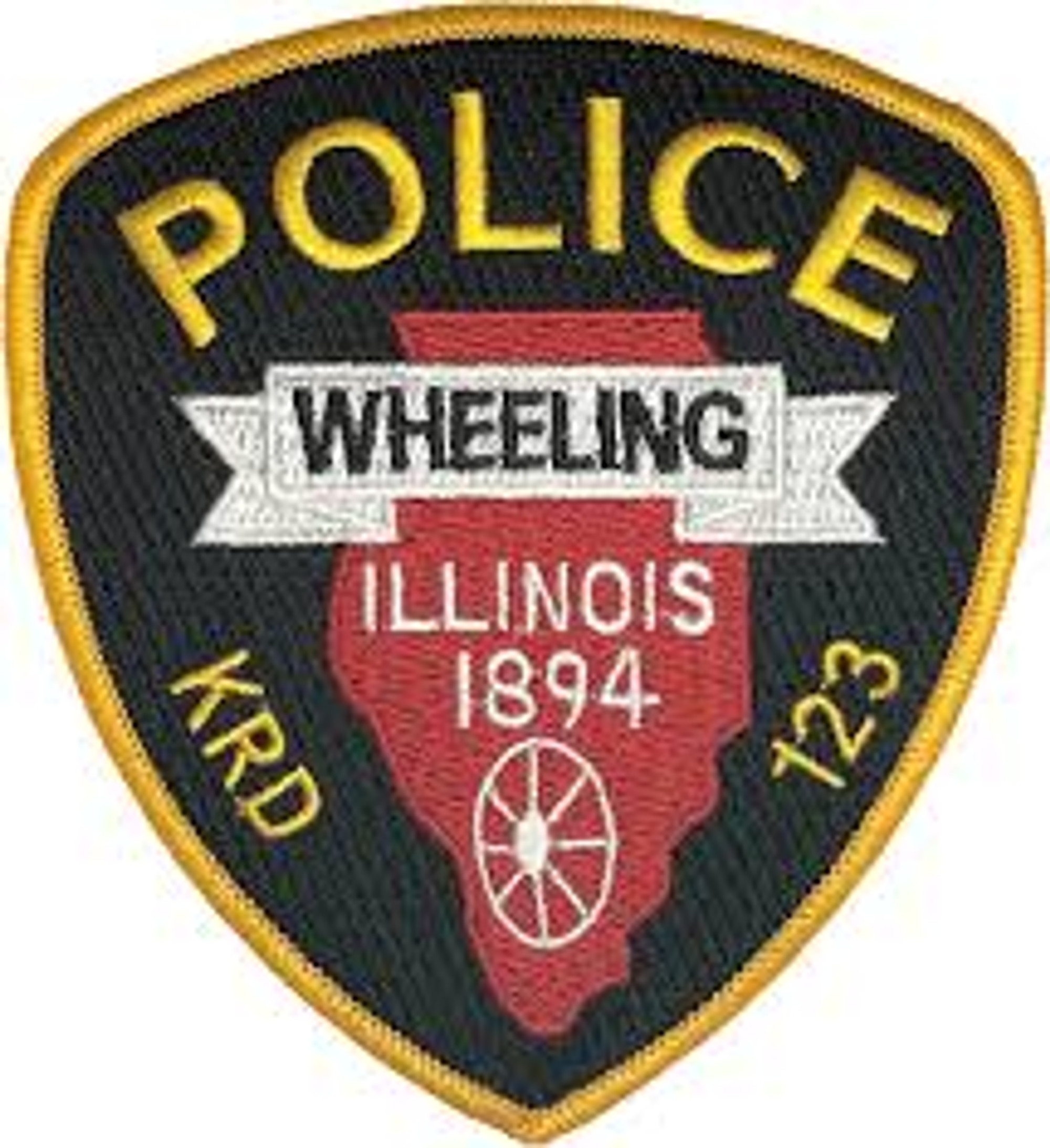 Wheeling IL Police Patch
