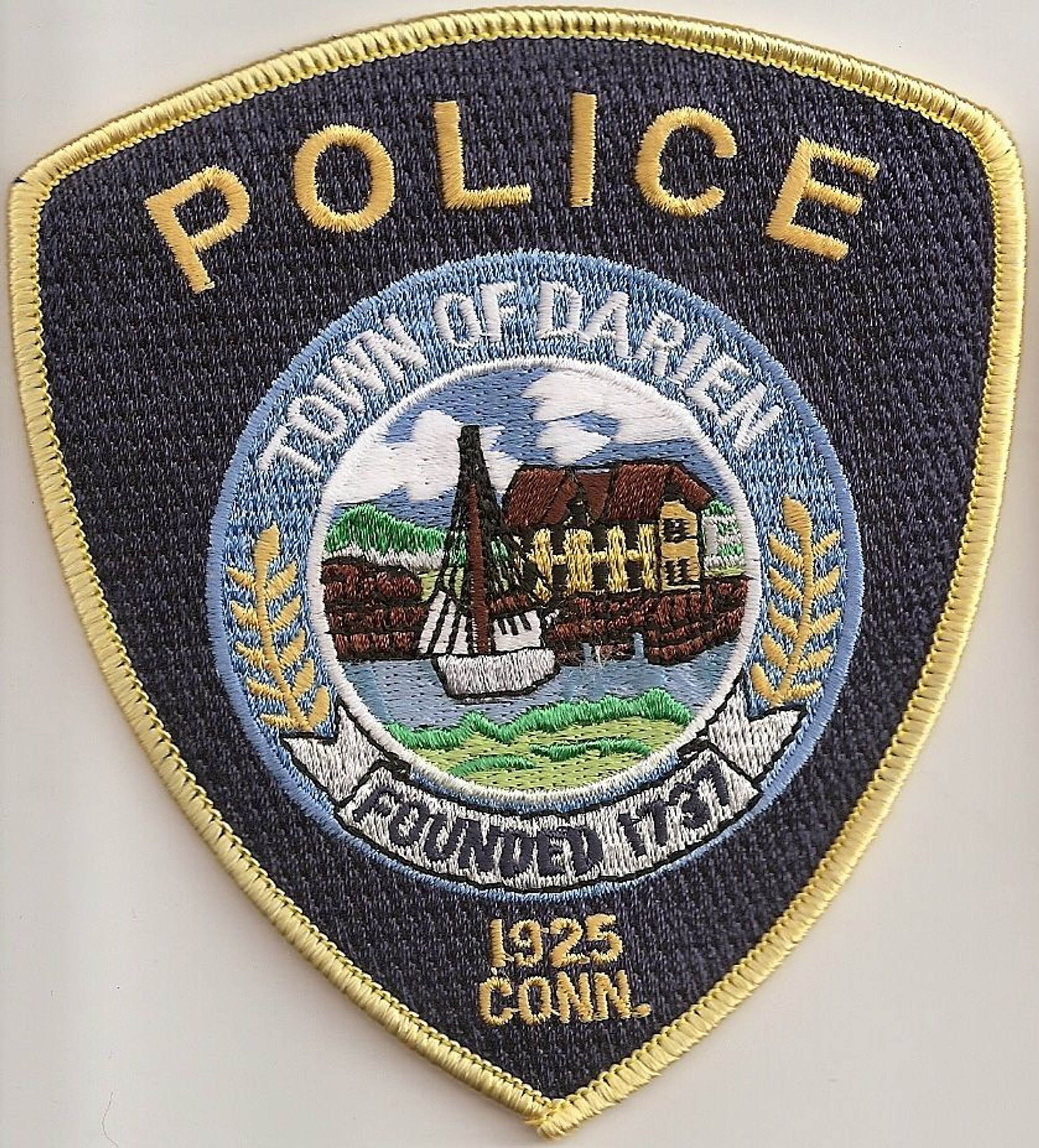 Town of Darien CT Police Patch