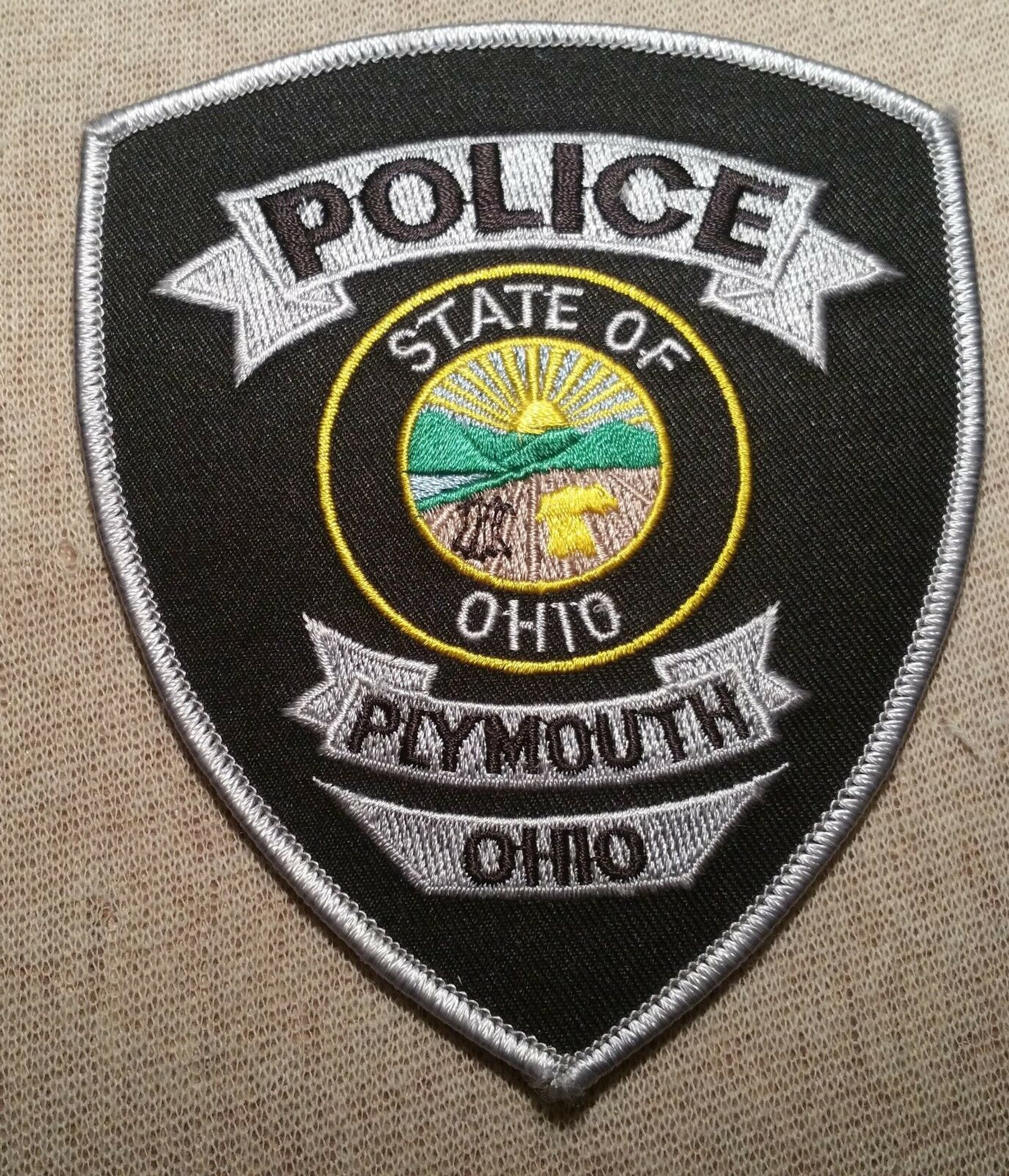 Plymouth OH Police Patch