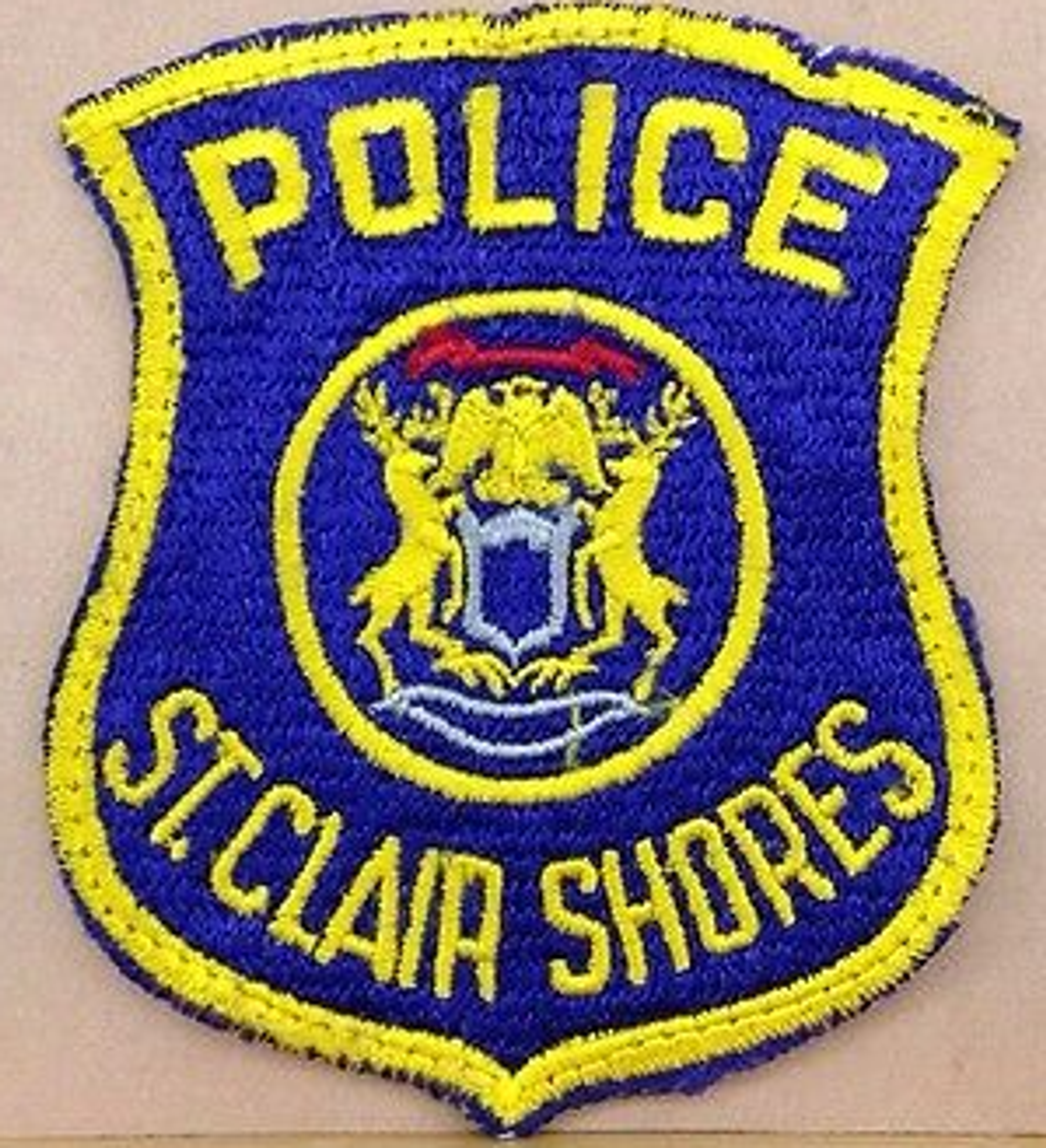 Vintage St Clair Shores MI Police Patch