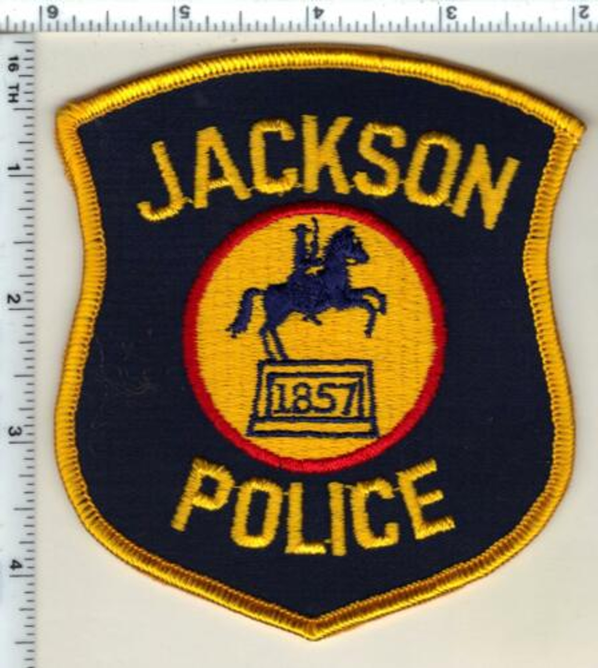 Jackson MI Police Patch