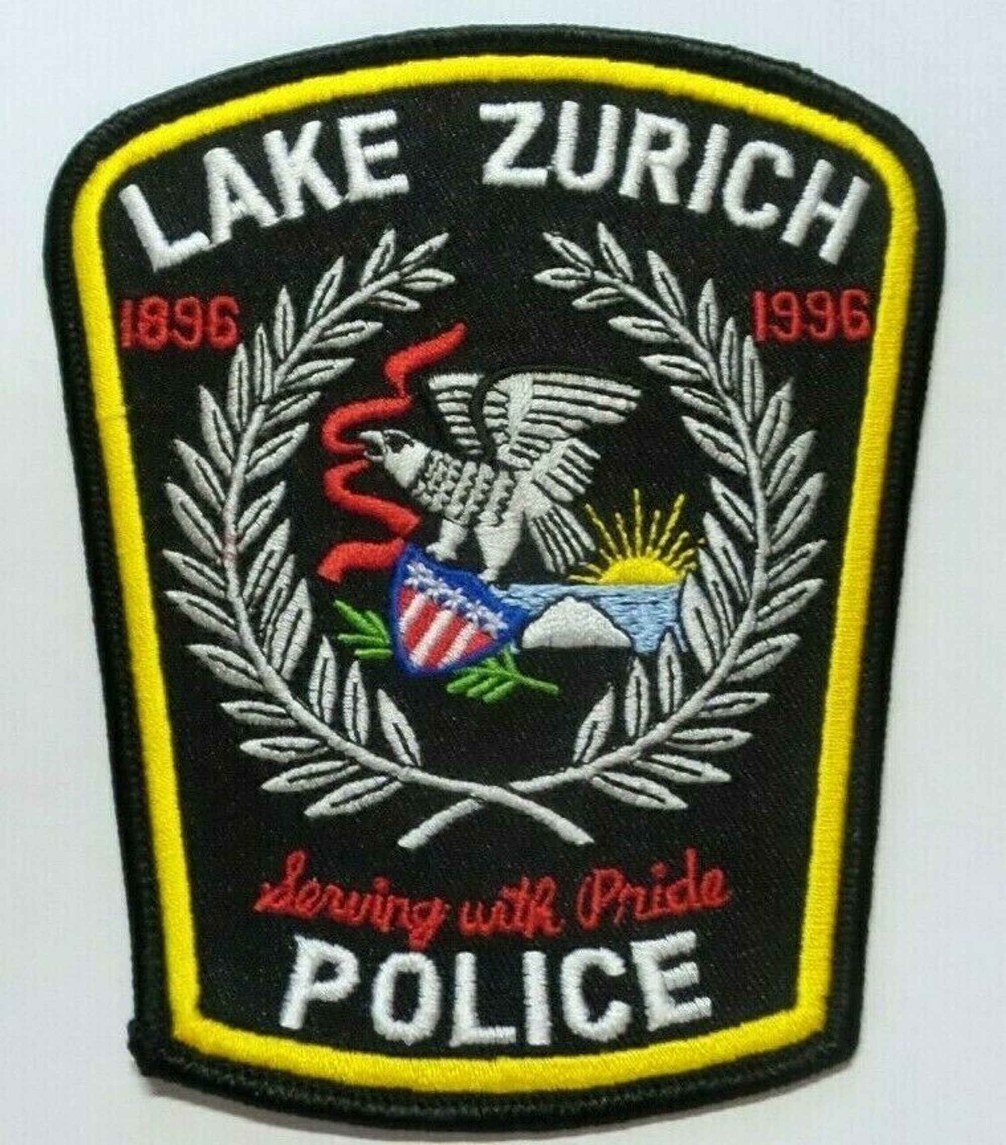 Lake Zurich IL Police Patch