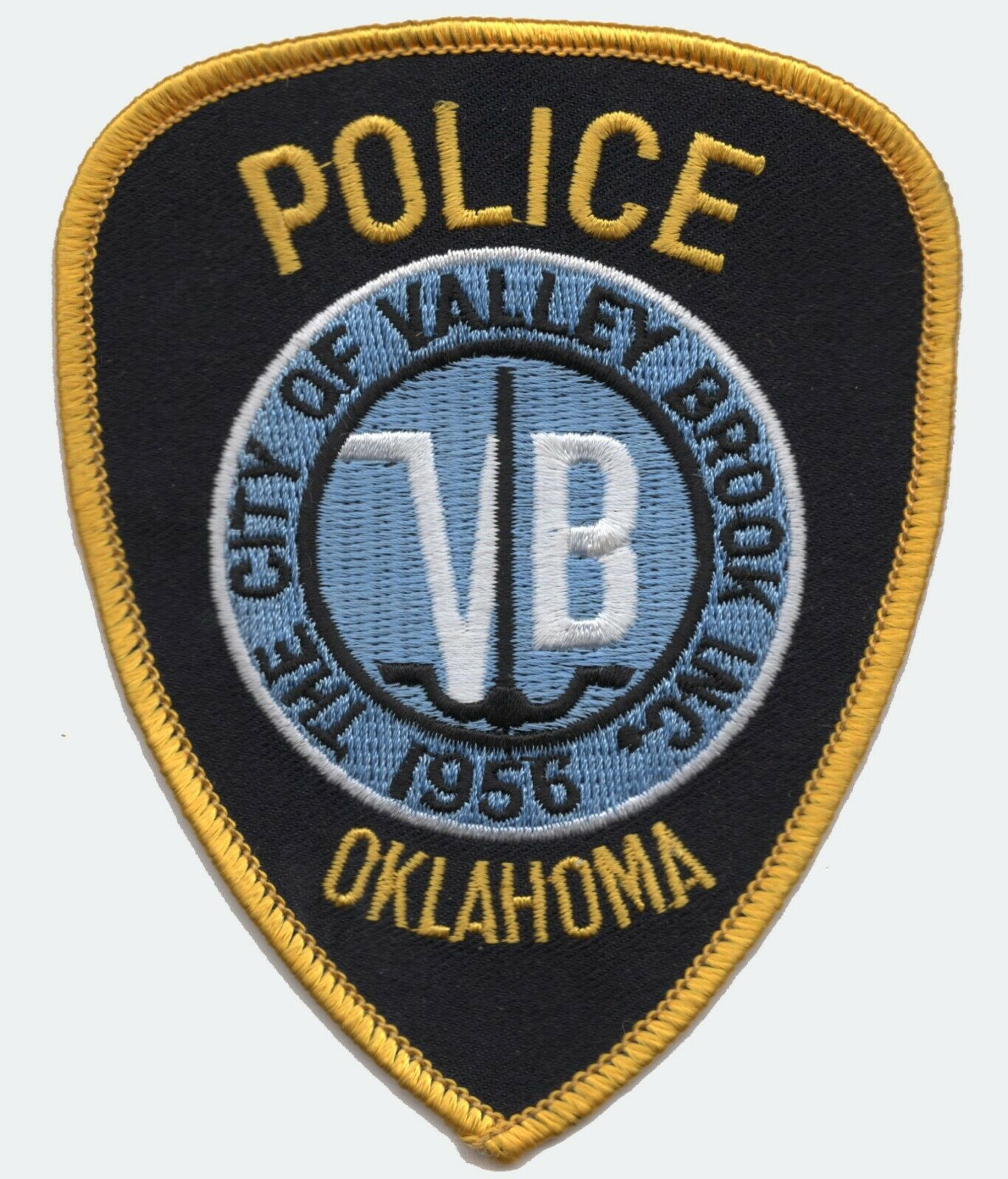 City of Valley Brook OK Police Patch