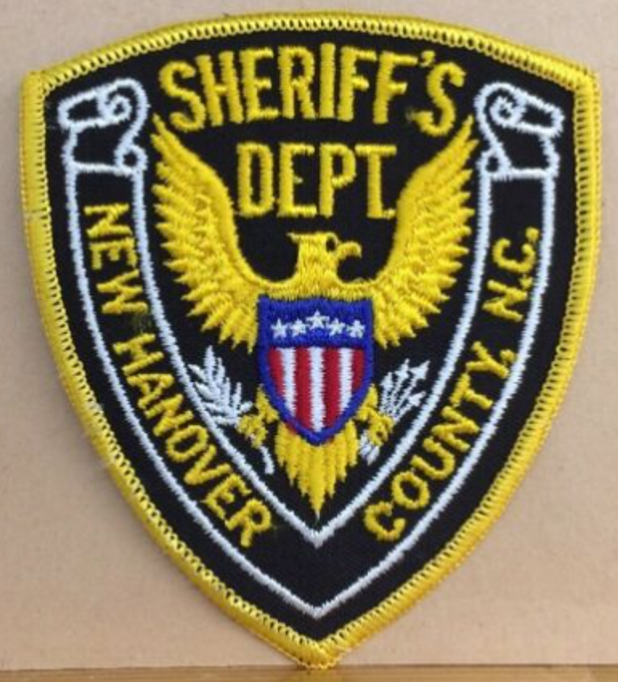 New Hanover County Sheriff NC Police Patch