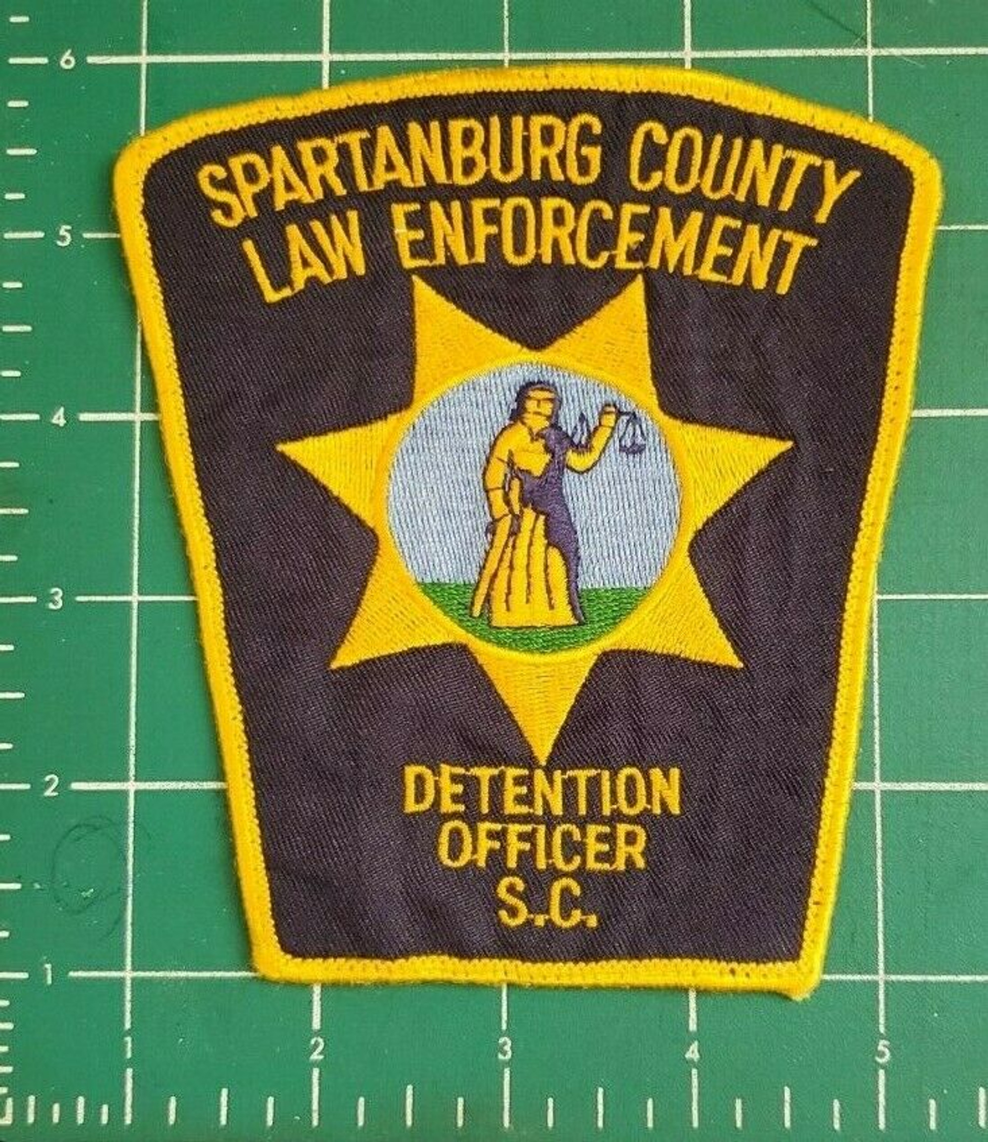 Spartanburg County Law Enforcemnt Detention Officer SC Police Patch