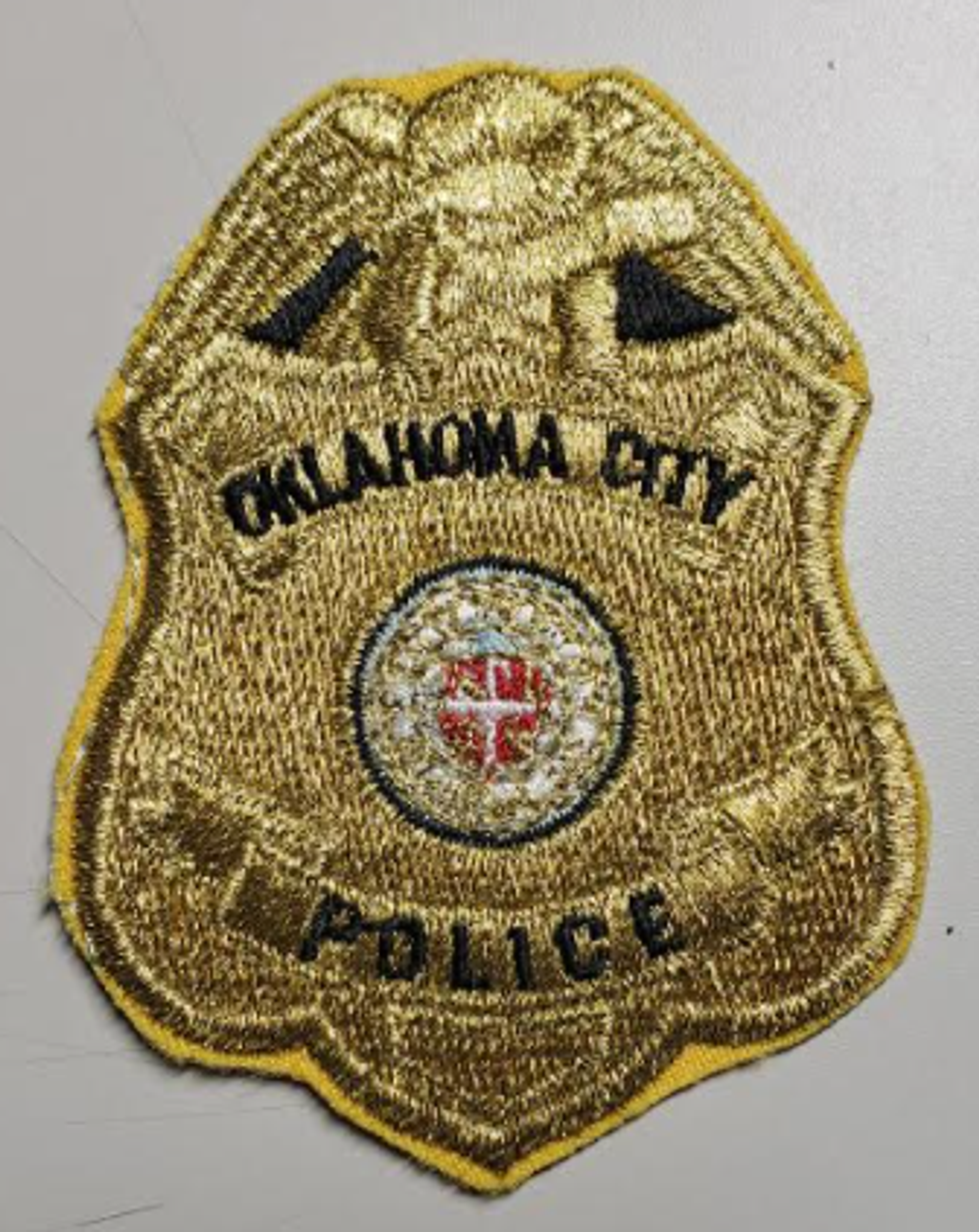 Oklahoma City OK Police Patch