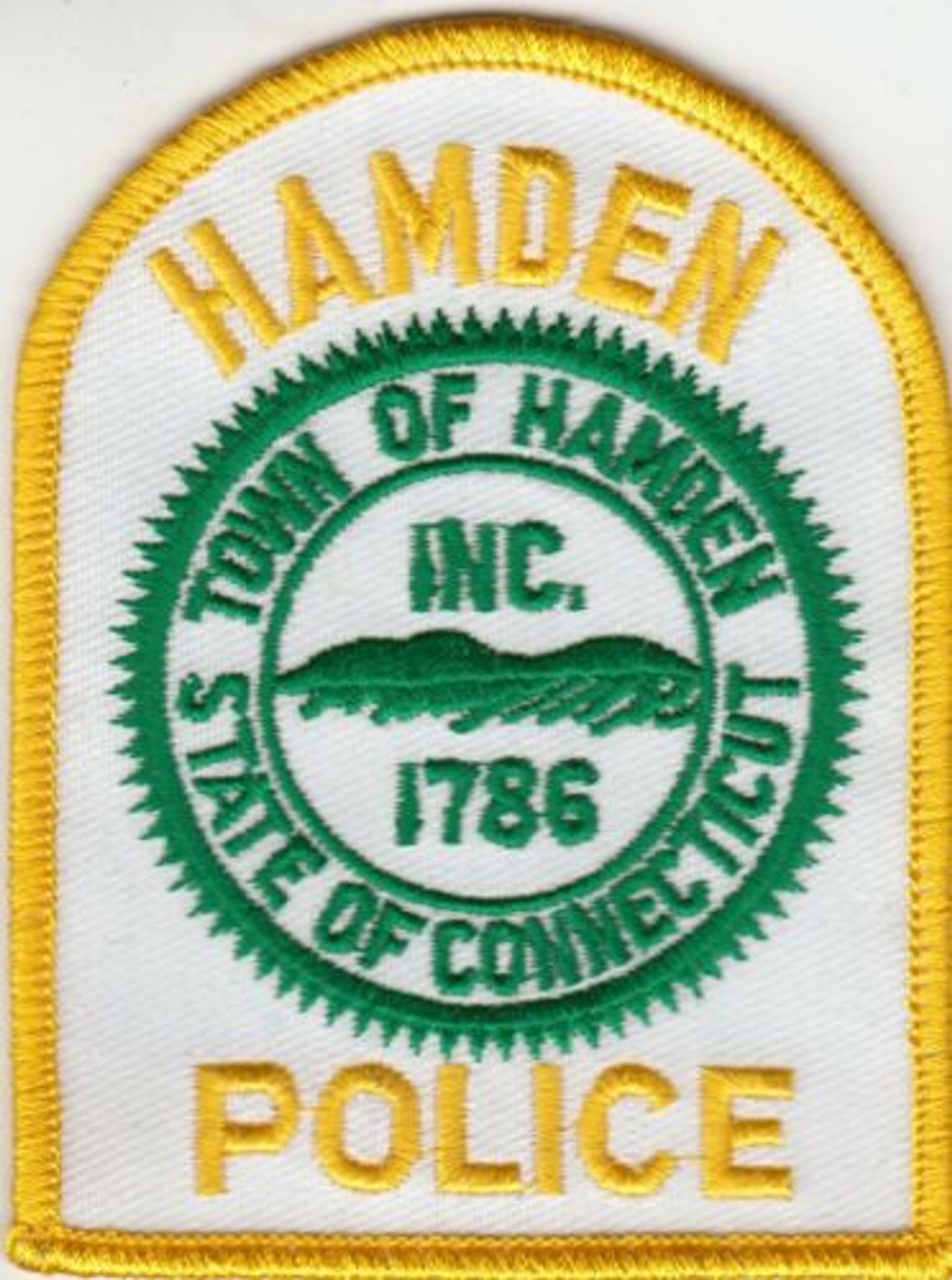 Hamden CT Police Patch