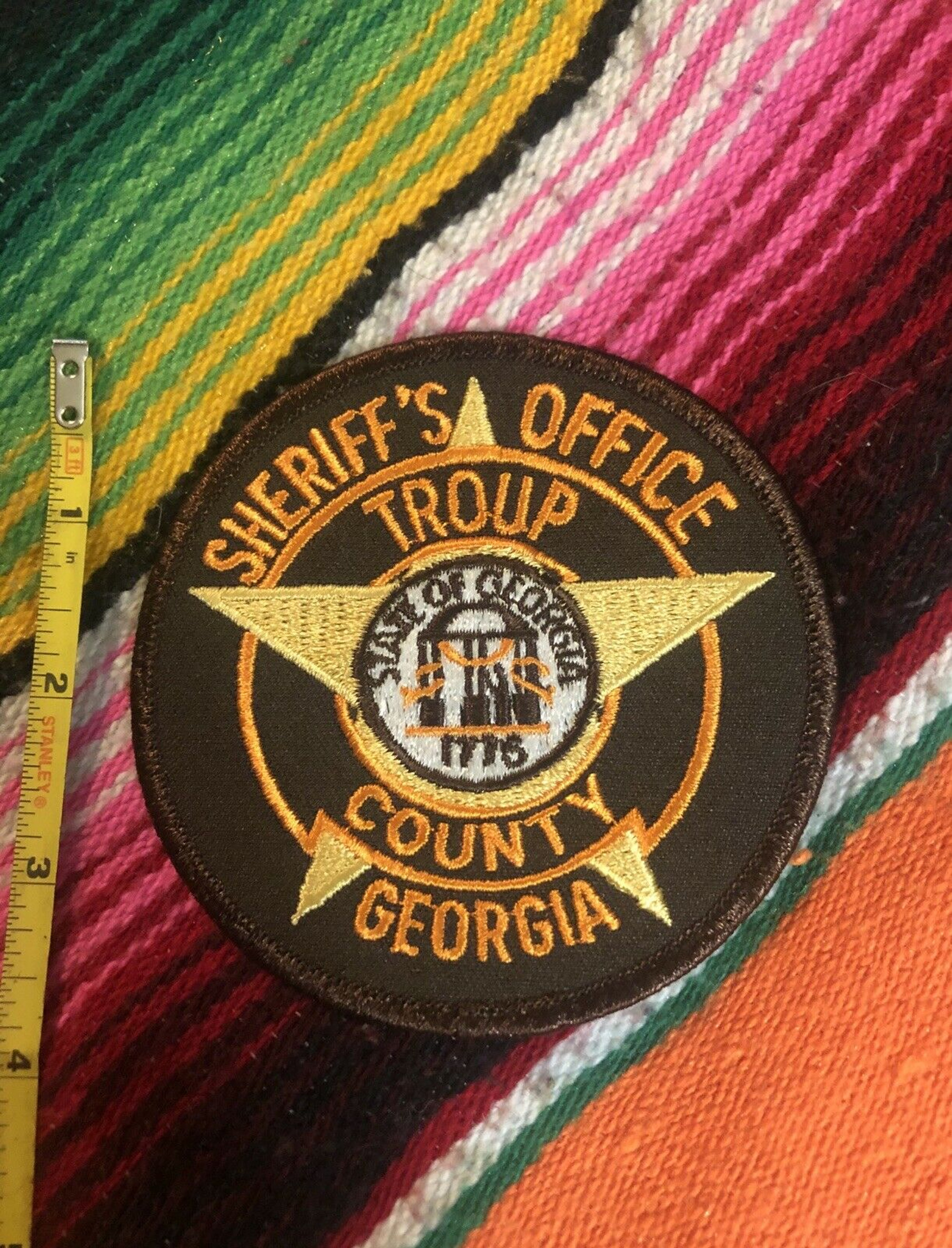 Troup County Sheriff GA Police Patch