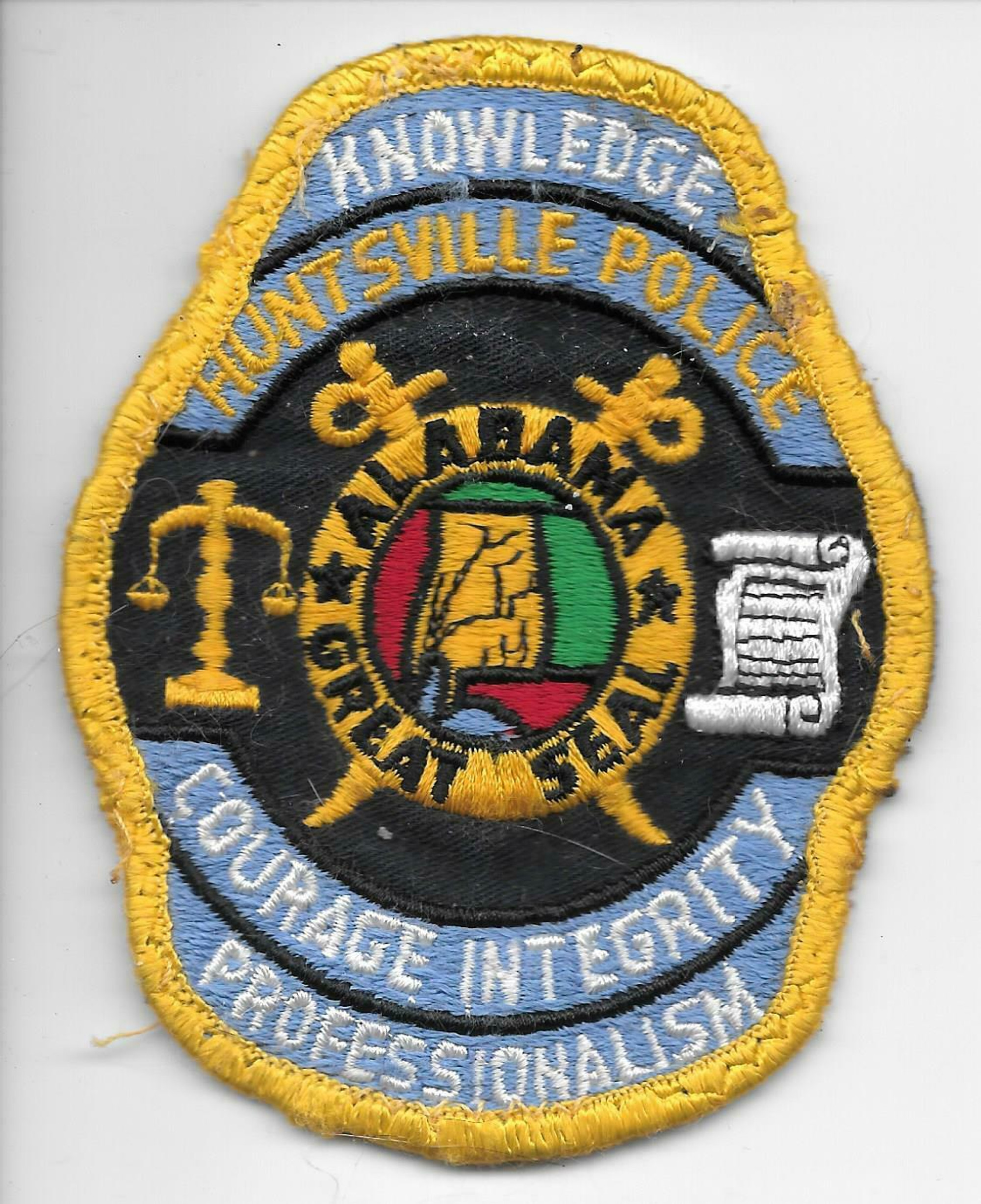 Huntsville AL Police Patch