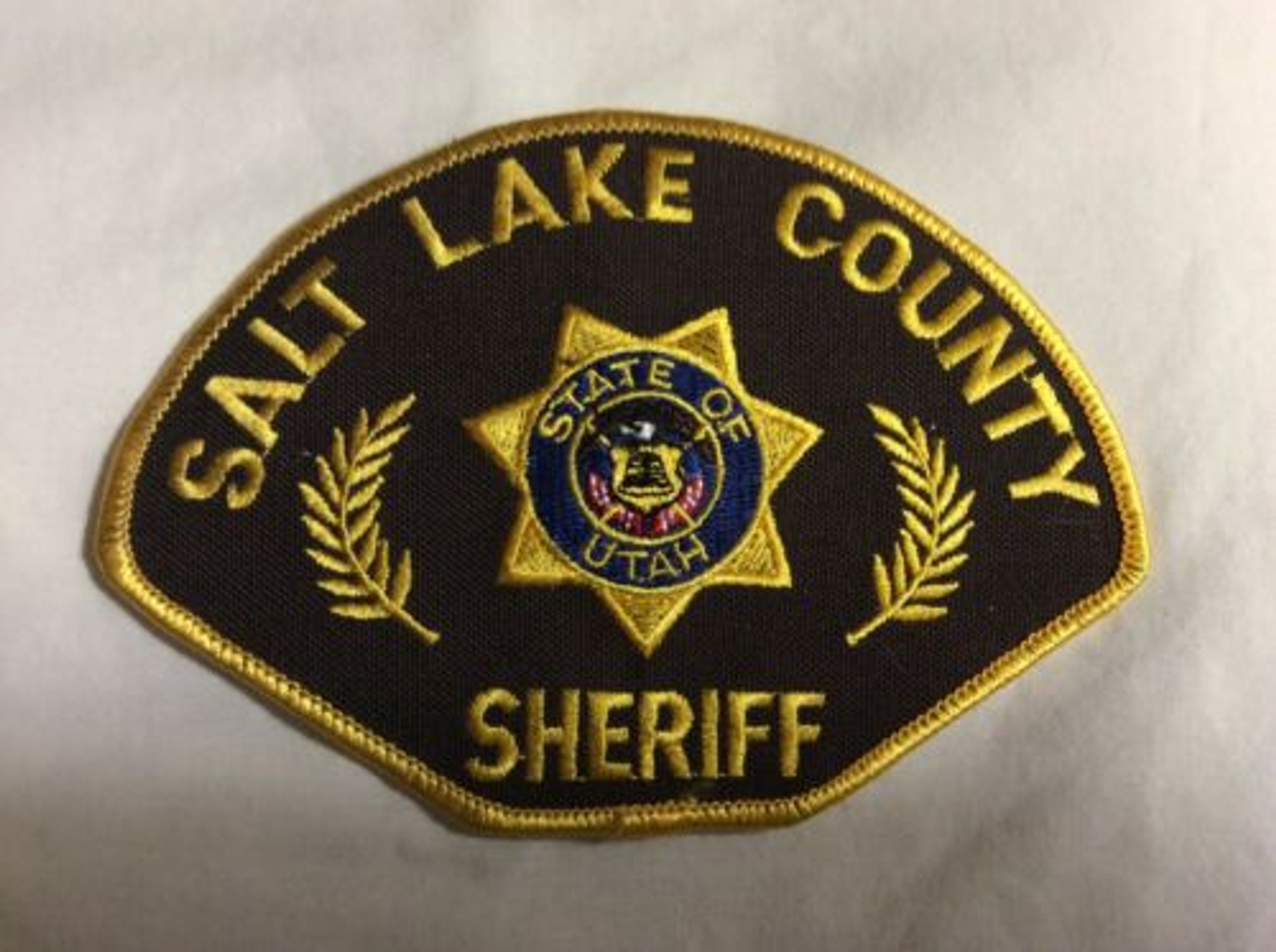 Salt Lake County County UT Sheriff Police Patch