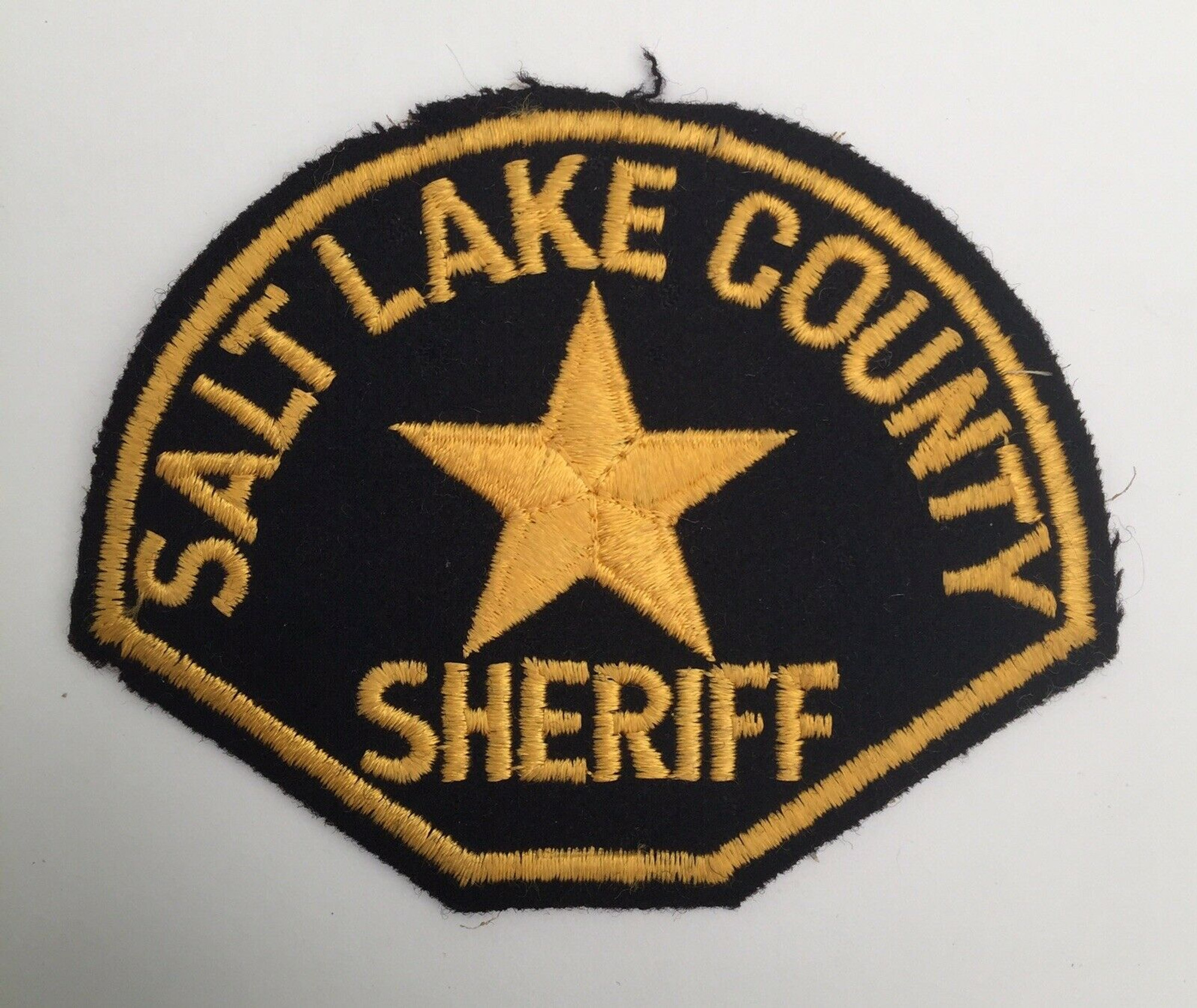 Salt Lake County County UT Sheriff Police Patch - Small