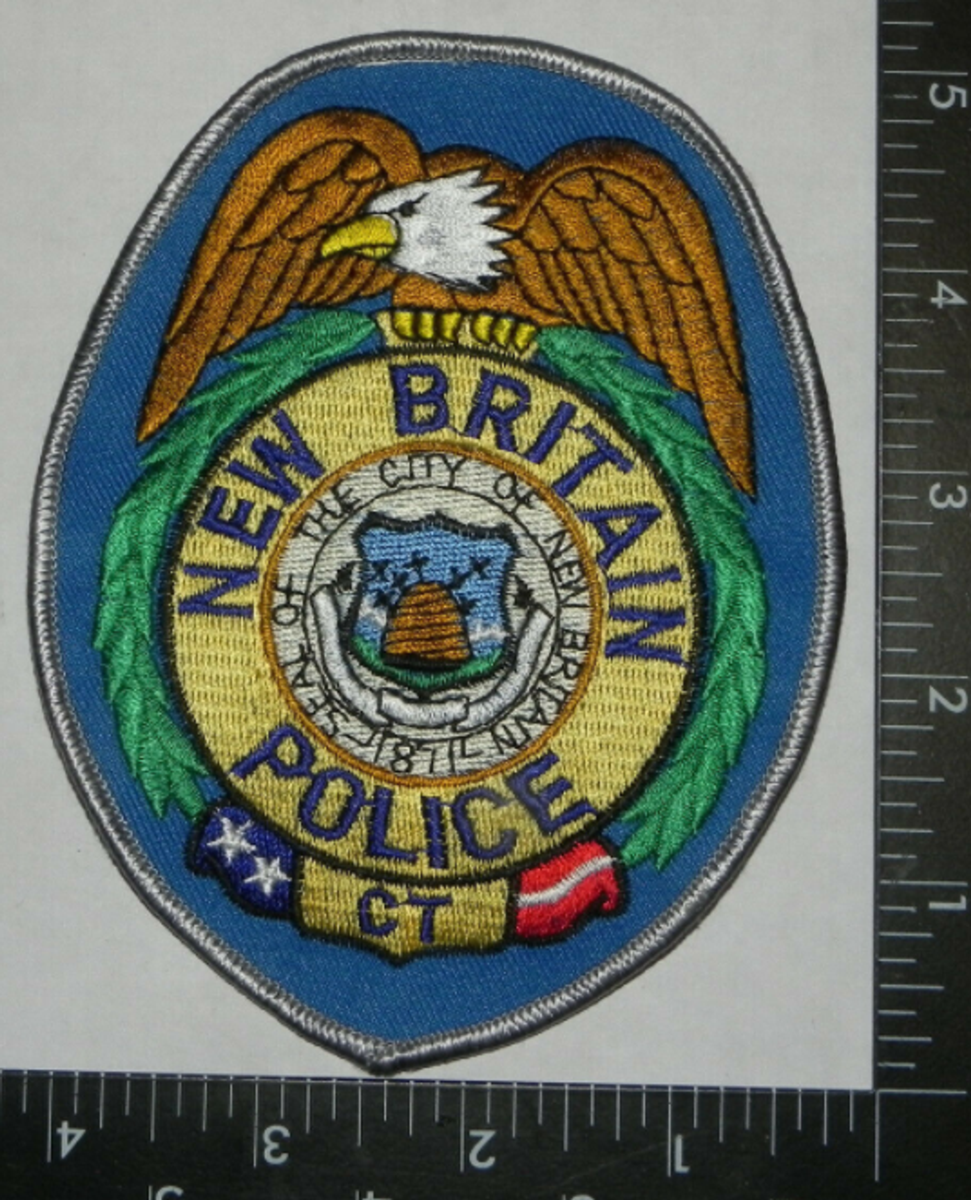 New Britain CT Police Patch