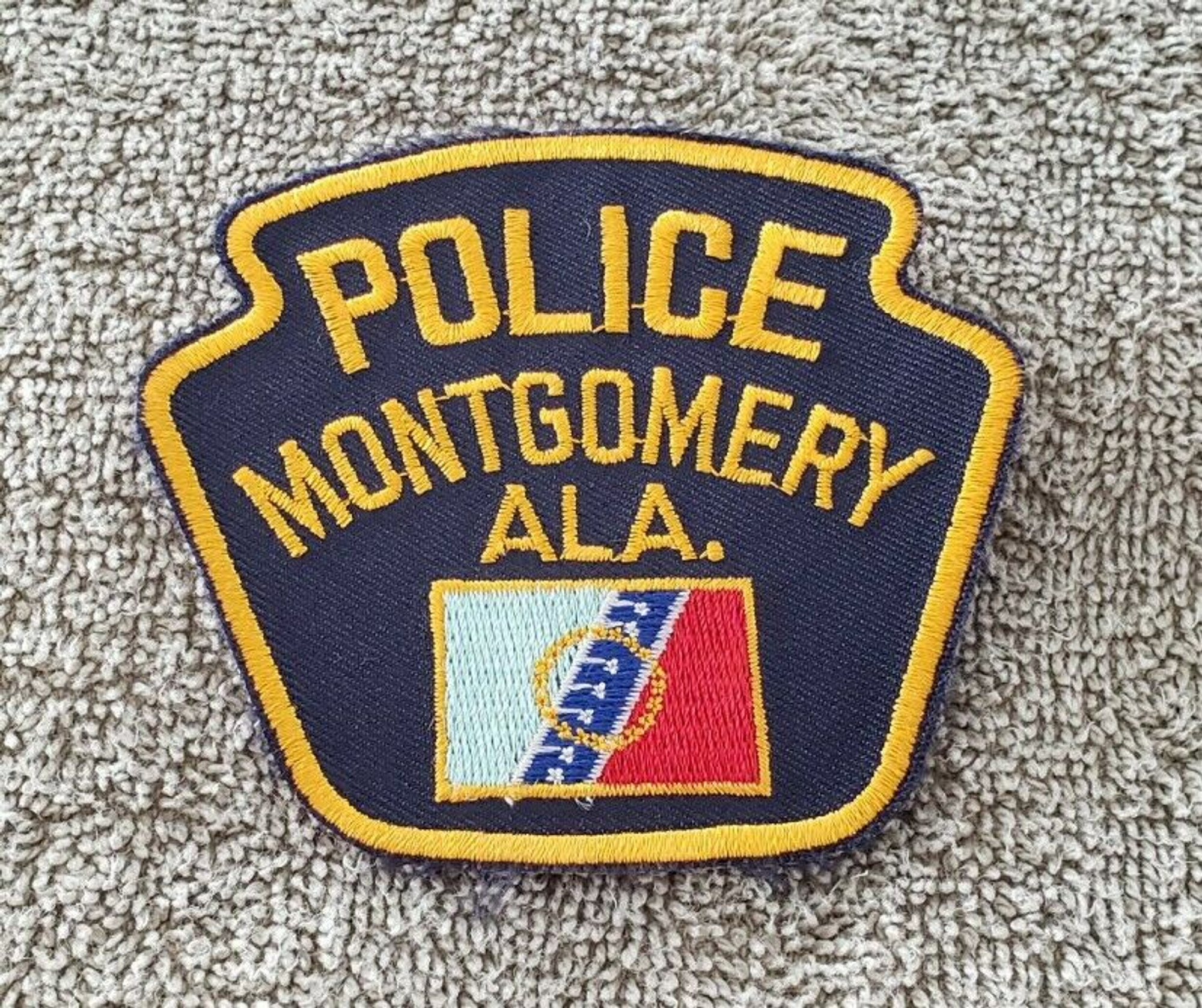 Montgomery AL Police Patch