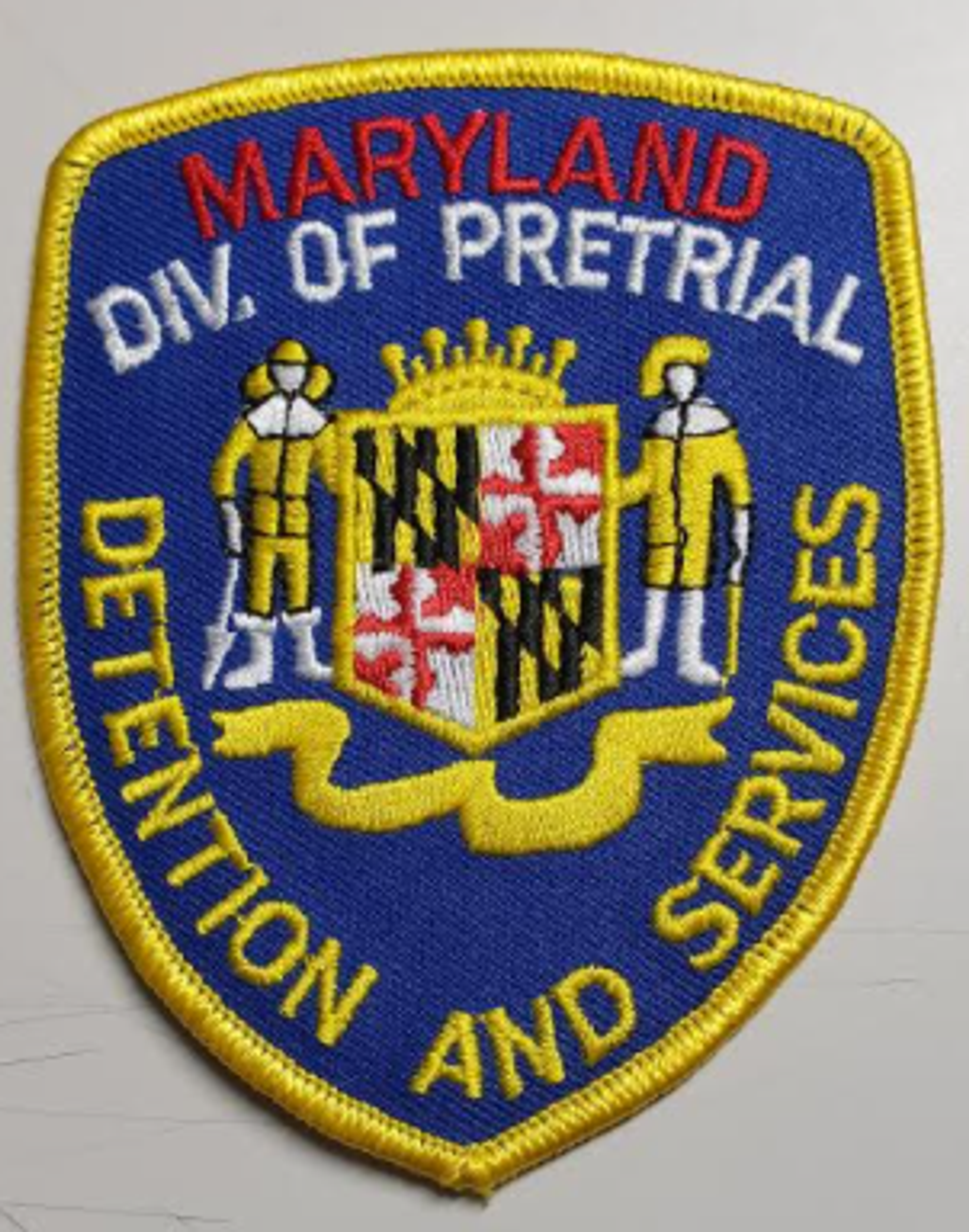 Maryland Div. of Pretrial Detention and Services Police Patch