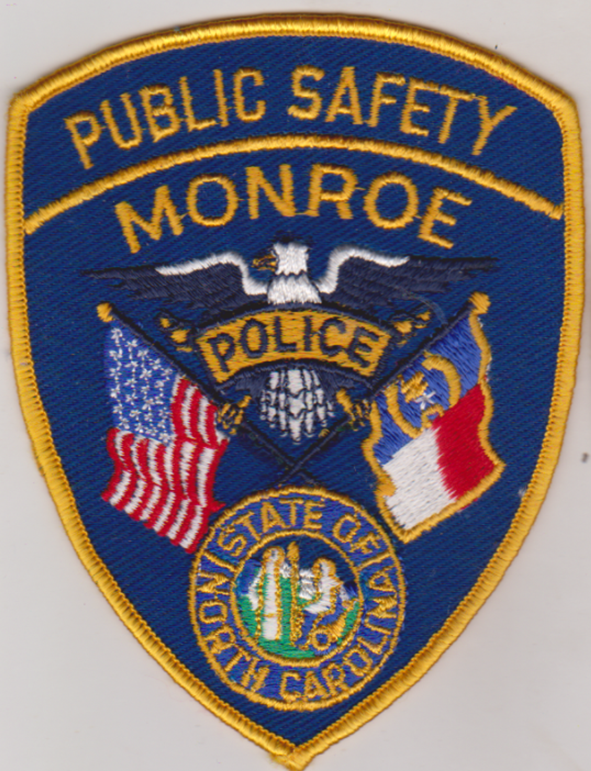 Public Safety Monroe NC Police Patch