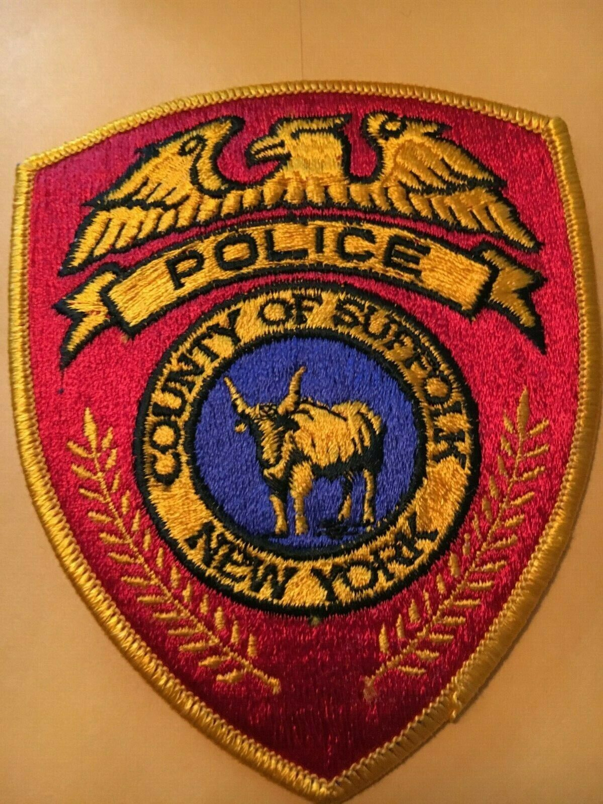 Vintage County of Suffolk NY Police Patch